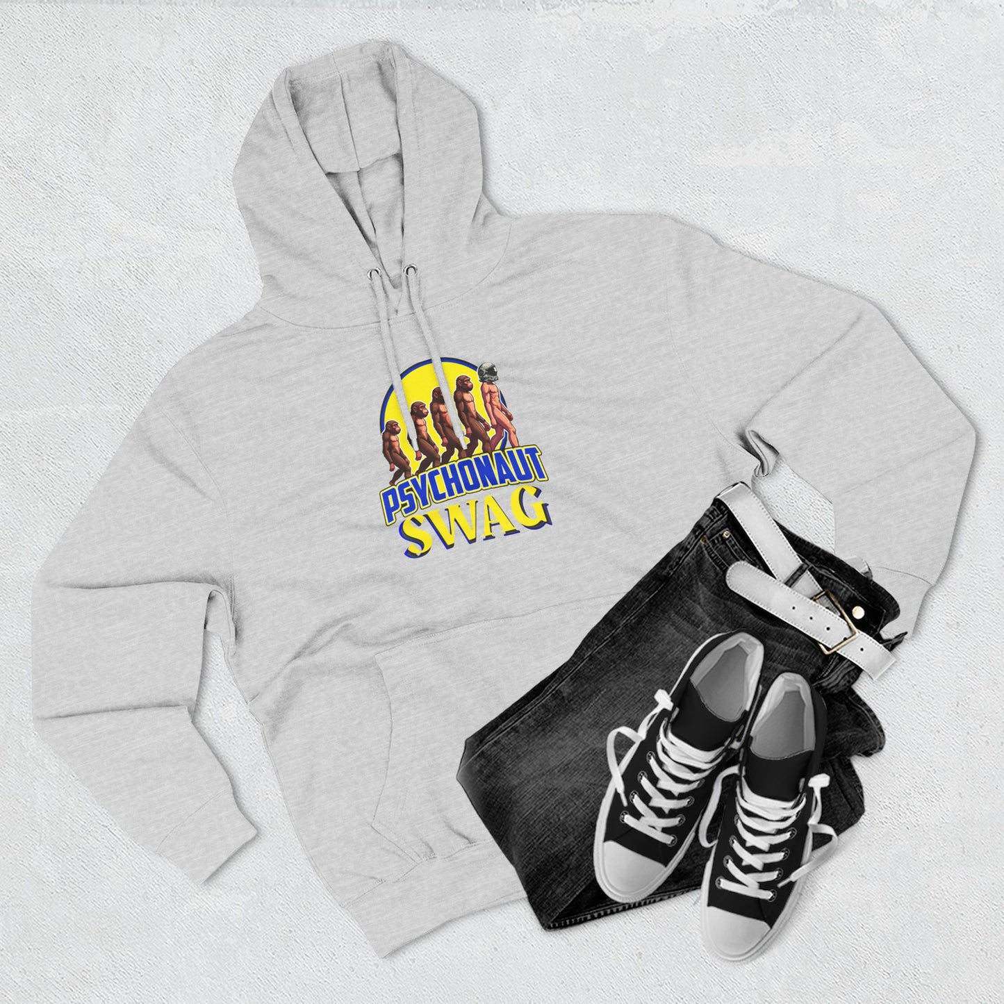 Psychonaut swag small biz, Fleece Hoodie, Cozy Layer for Gamers, Trendy Sweatshirt, Ideal Gift for Holidays, Perfect for Casual Outfits