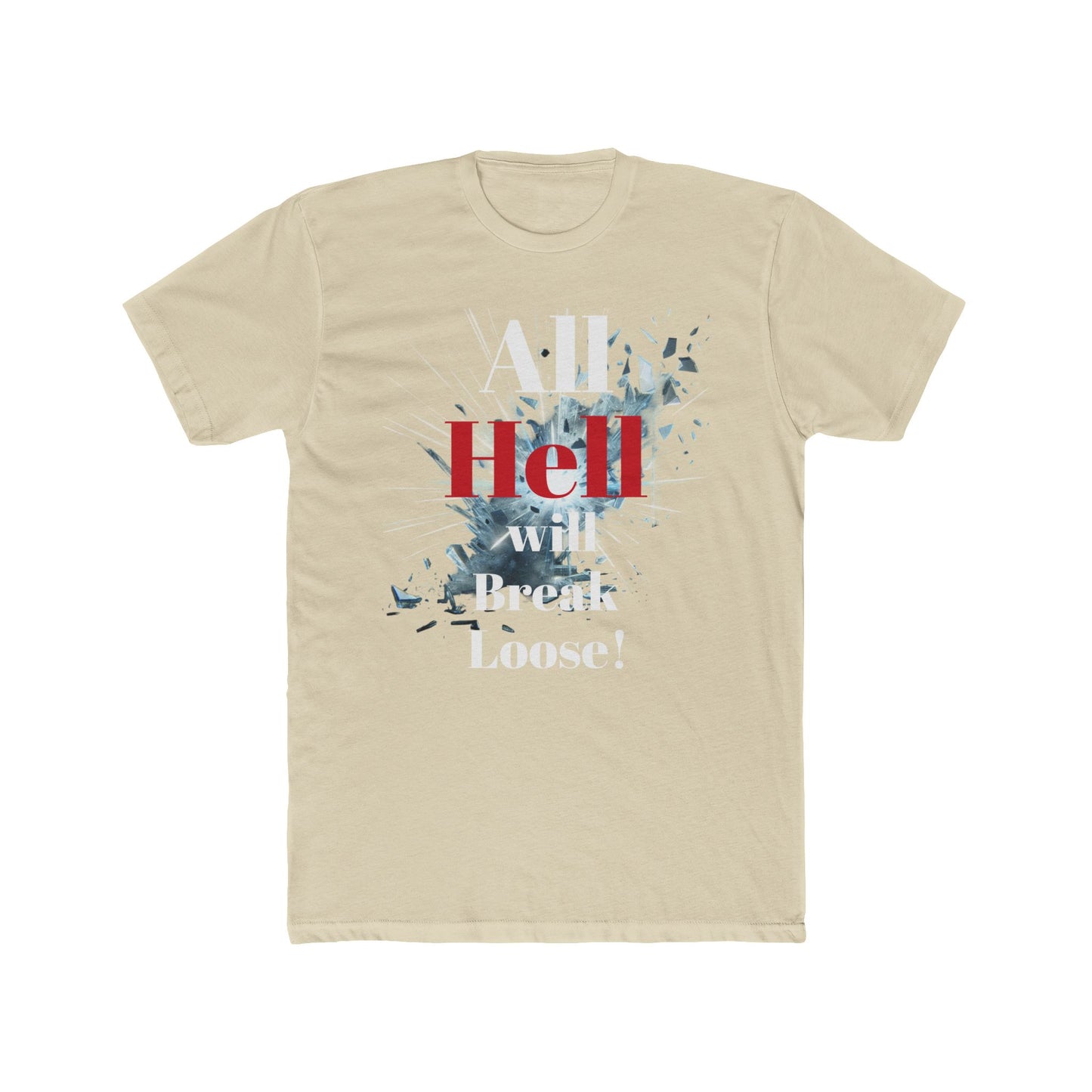 Graphic Tee - Hell Breaking loose Design - Psychonaut Swag
