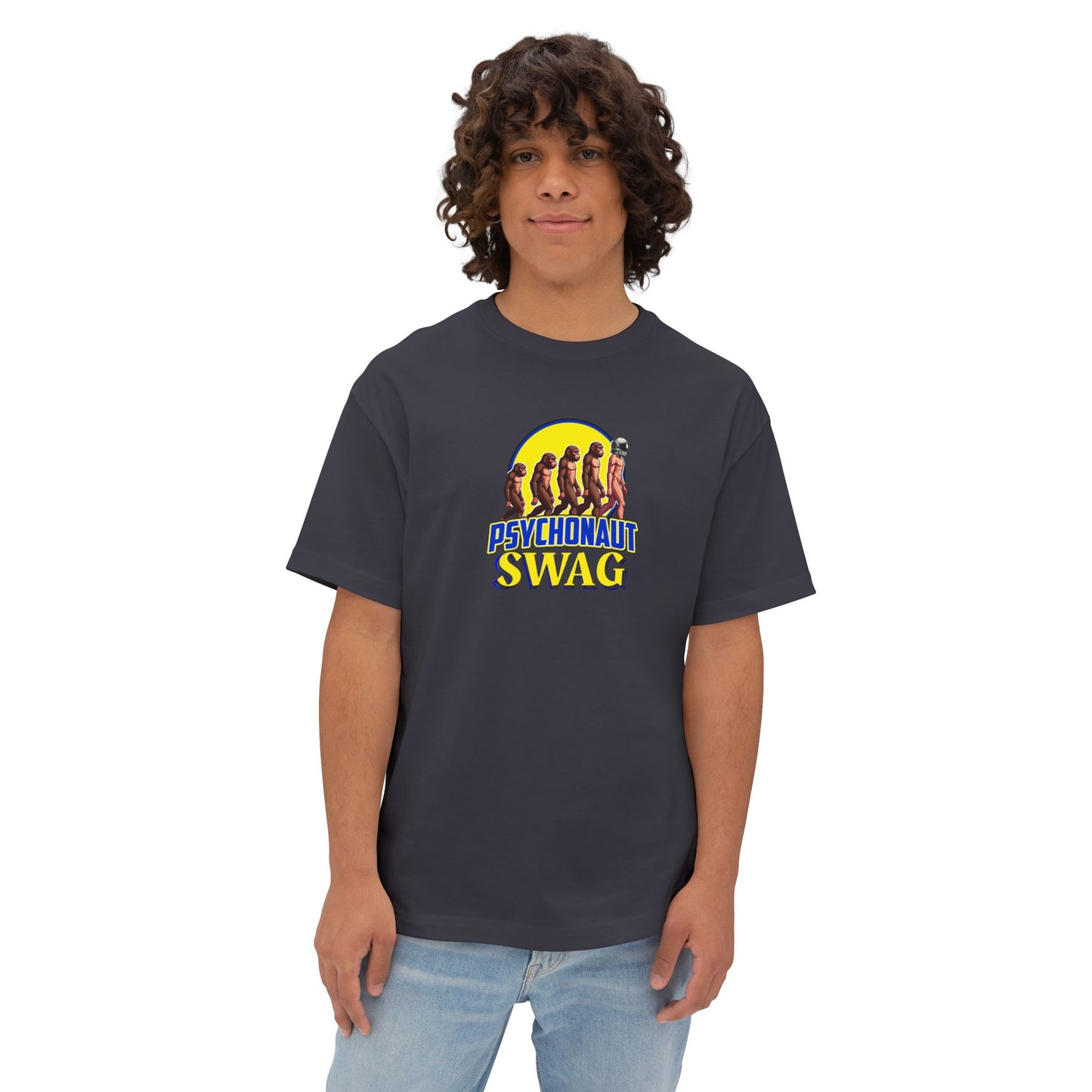 Psychonaut swag, small biz, Boxy Tee, Oversized Tee, Unisex T-Shirt, Casual Wear, Gift for Gamers, Streetwear Fashion, Summer Style