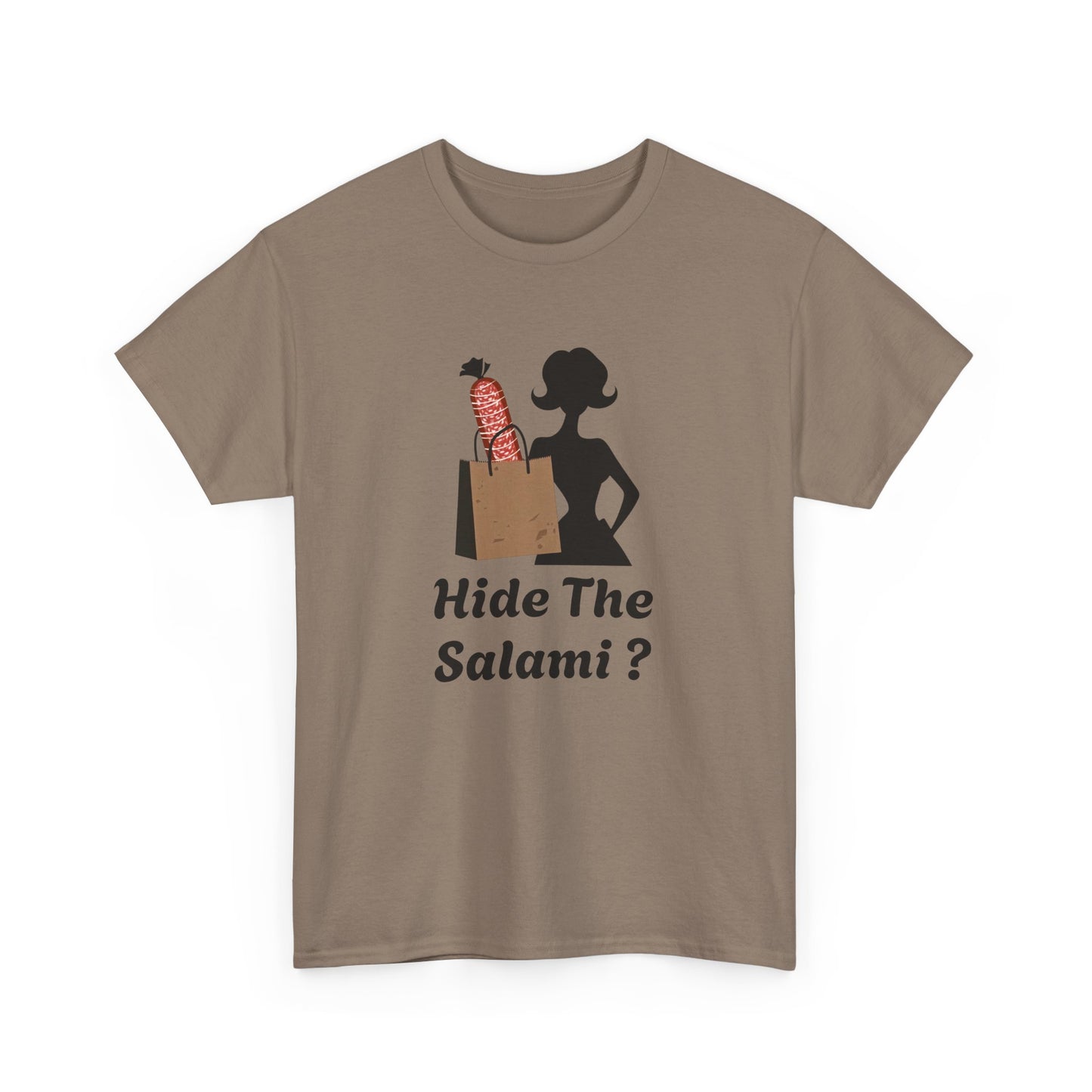 Hide the Salami Tee, Unisex Heavy Cotton Tee - Psychonaut Swag