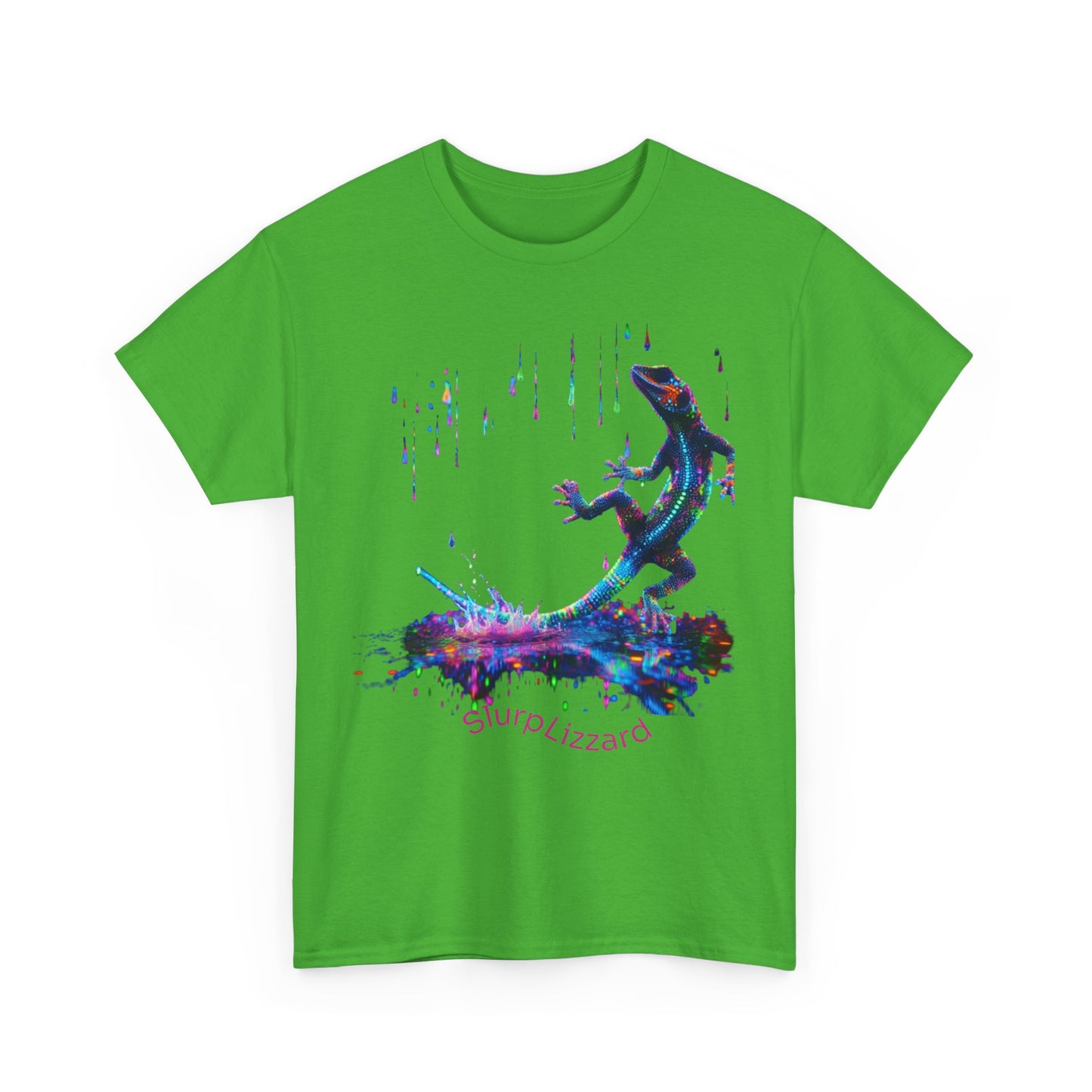 Slurp Lizzard, Unisex Heavy Cotton Tee - Psychonaut Swag