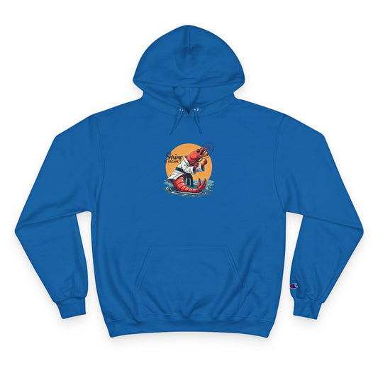 Shrimp to escape, Jiu-Jitsu Champion Hoodie