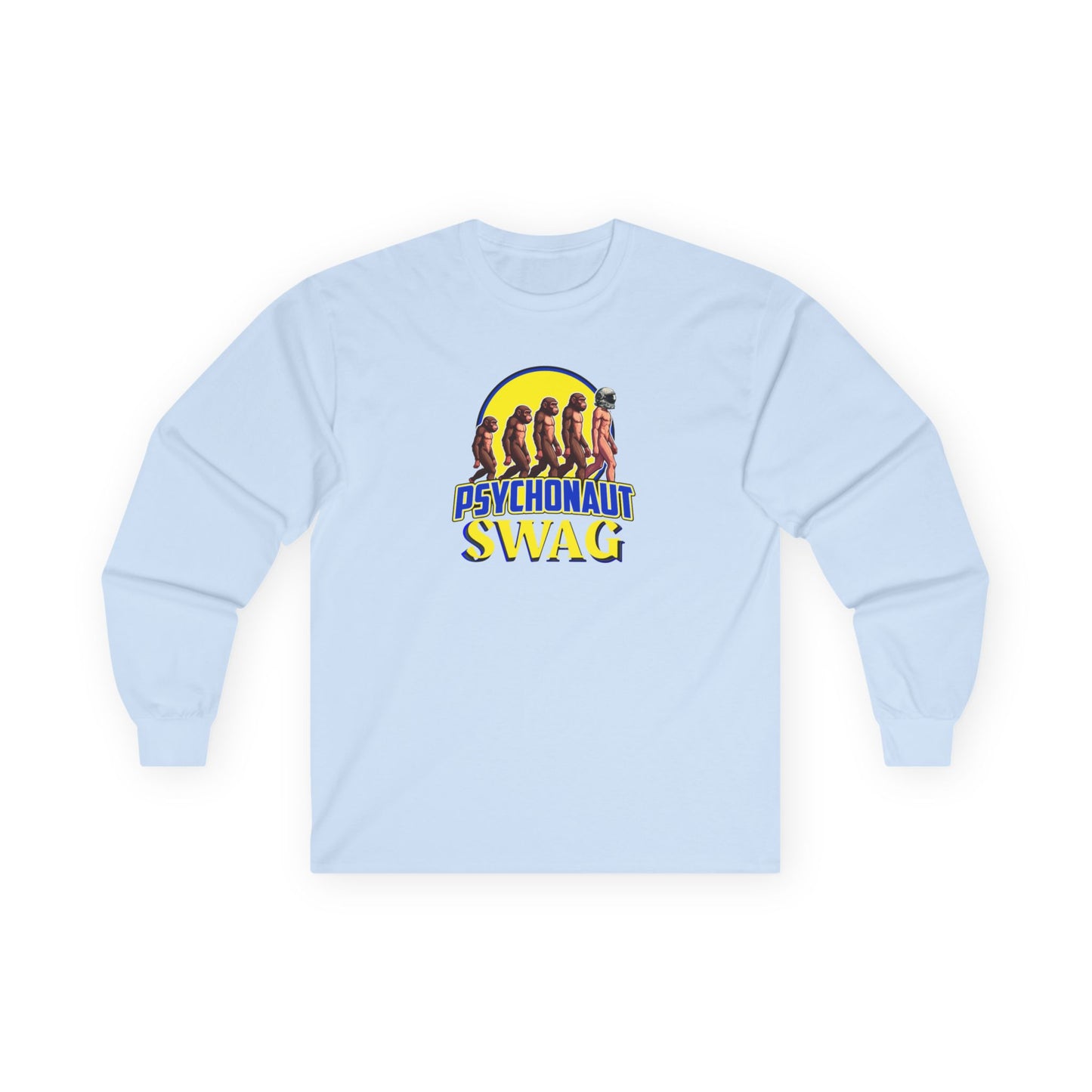 Psychonaut swag, small biz Long Sleeve Tee - Unisex Cotton Shirt for Festival Vibes, Casual Wear, Gift for Music Lovers, Streetwear, Retro Style
