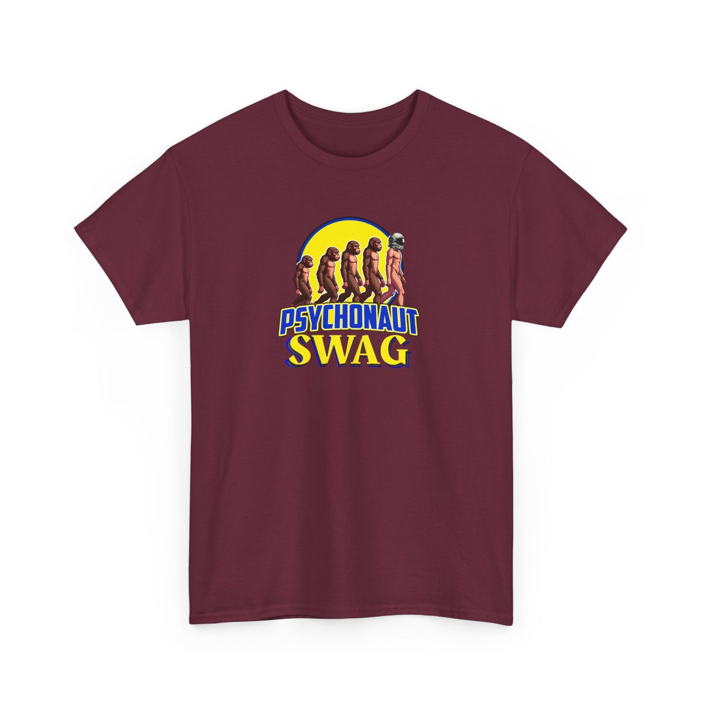 Psychonaut swag small biz, Heavy Cotton Tee, Cool Graphic T-Shirt, Streetwear Top, Gift for Psychonauts, Fun Casual Wear