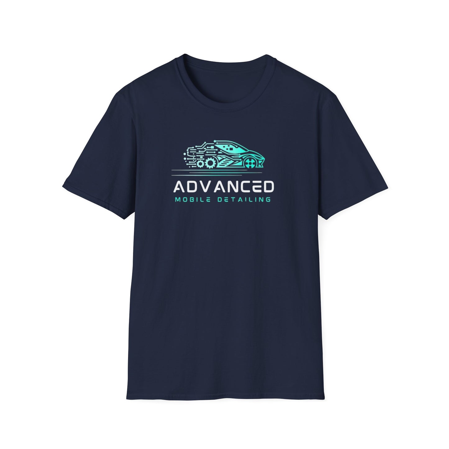 Advanced Mobile, classic tee, Unisex Softstyle T-Shirt - Perfect for Auto Lovers, Gifts, Mobile Detailing, Casual Wear, and Car Shows