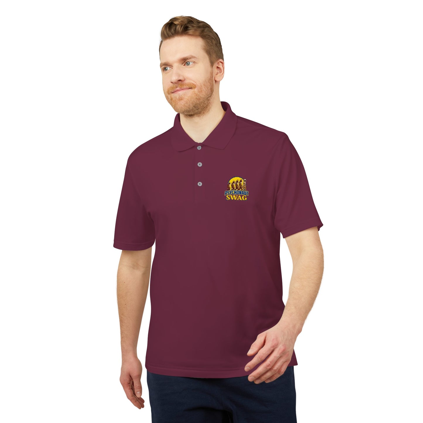 Psychonaut Polo, adidas Unisex Performance Polo Shirt - Sporty, Stylish Apparel for Gym, Casual Wear, Summer Events, Golfing, Team Outings