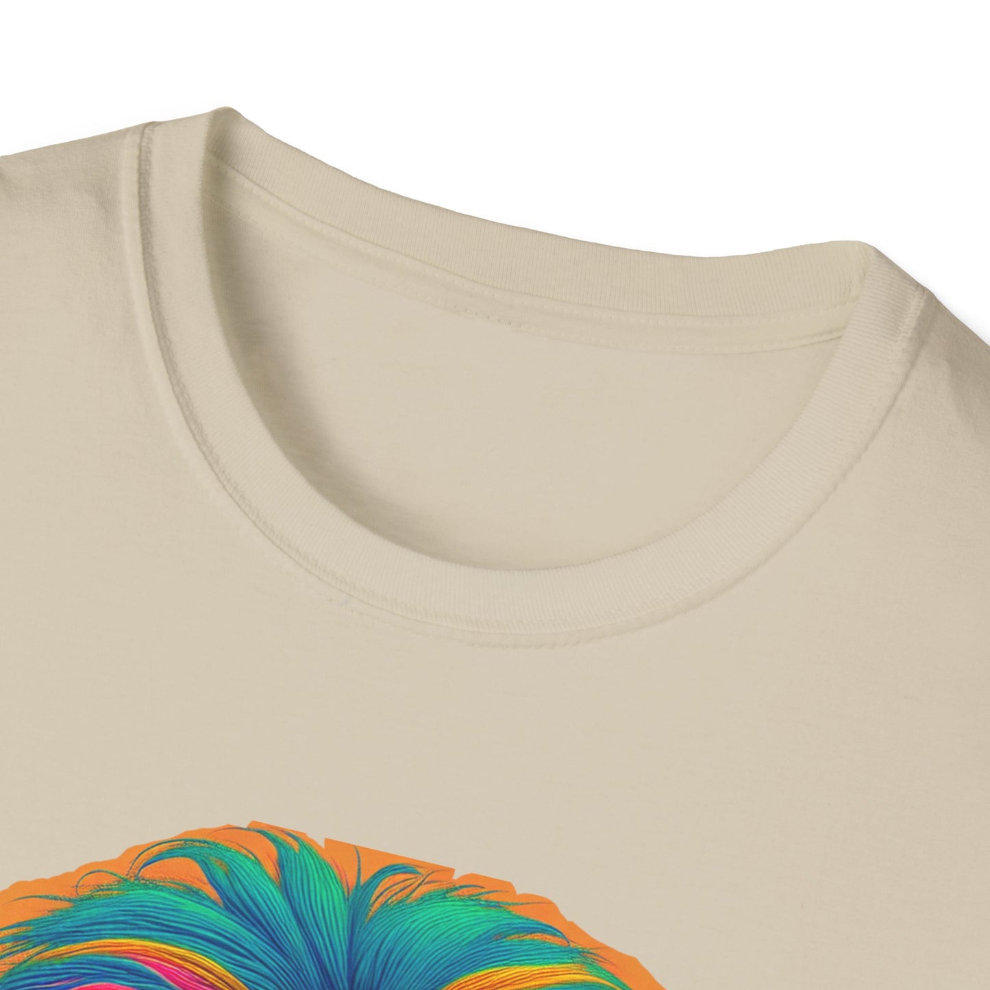Lion Lick, Mushroom tee, Unisex T-Shirt - Psychonaut Swag