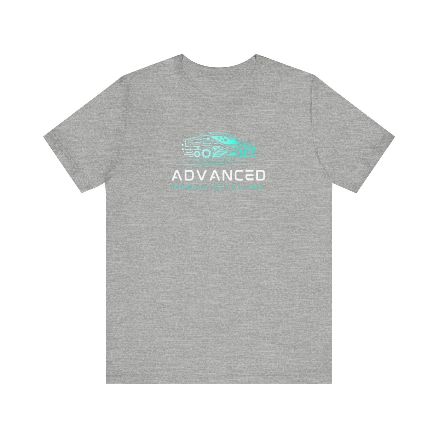 Advanced Mobile Detailing, Super soft style, Unisex Tee, Car Enthusiast Shirt, Automotive Gift, Stylish Car Wash Tee, Perfect for Mechanics, Birthday or Holiday Gift