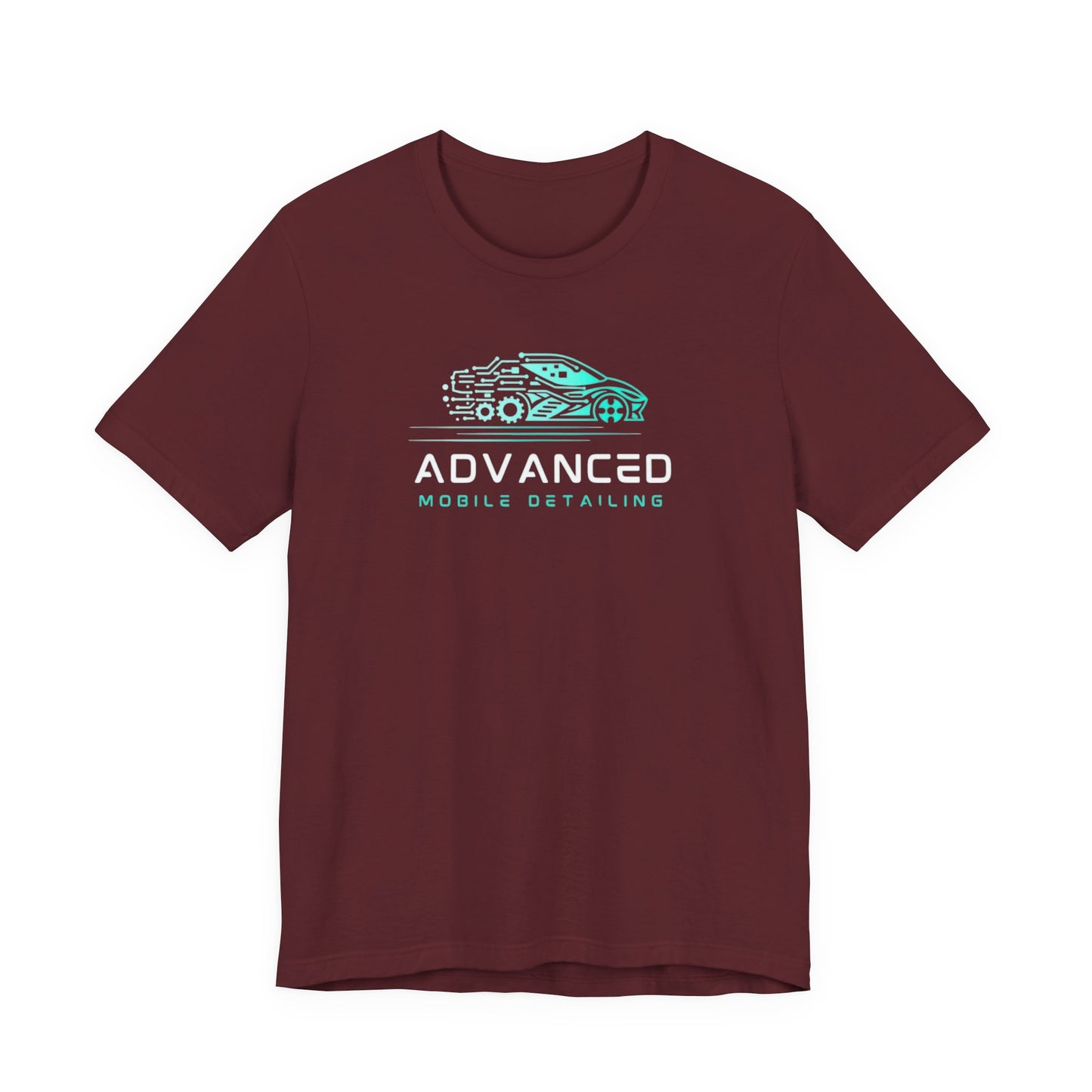 Advanced Mobile Detailing, Super soft style, Unisex Tee, Car Enthusiast Shirt, Automotive Gift, Stylish Car Wash Tee, Perfect for Mechanics, Birthday or Holiday Gift