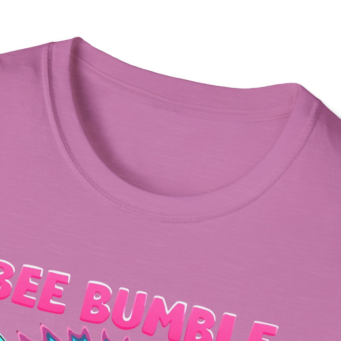 Bee Bumble T-Shirt, Retro Graphic Tee, Softstyle Unisex Shirt, Summer Fashion, Gift for Beekeepers, Eco-Friendly Tee - Psychonaut Swag
