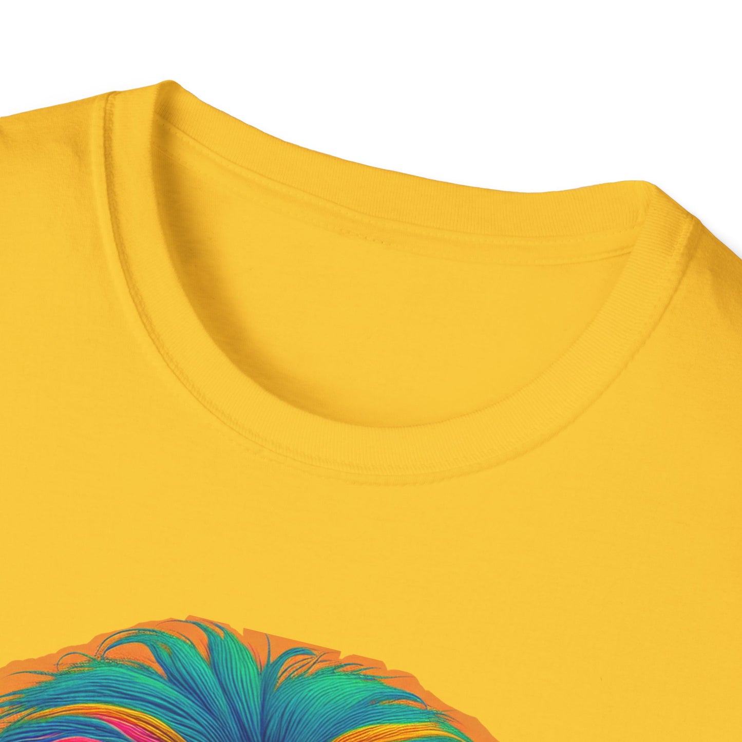 Lion Lick, Mushroom tee, Unisex T-Shirt - Psychonaut Swag
