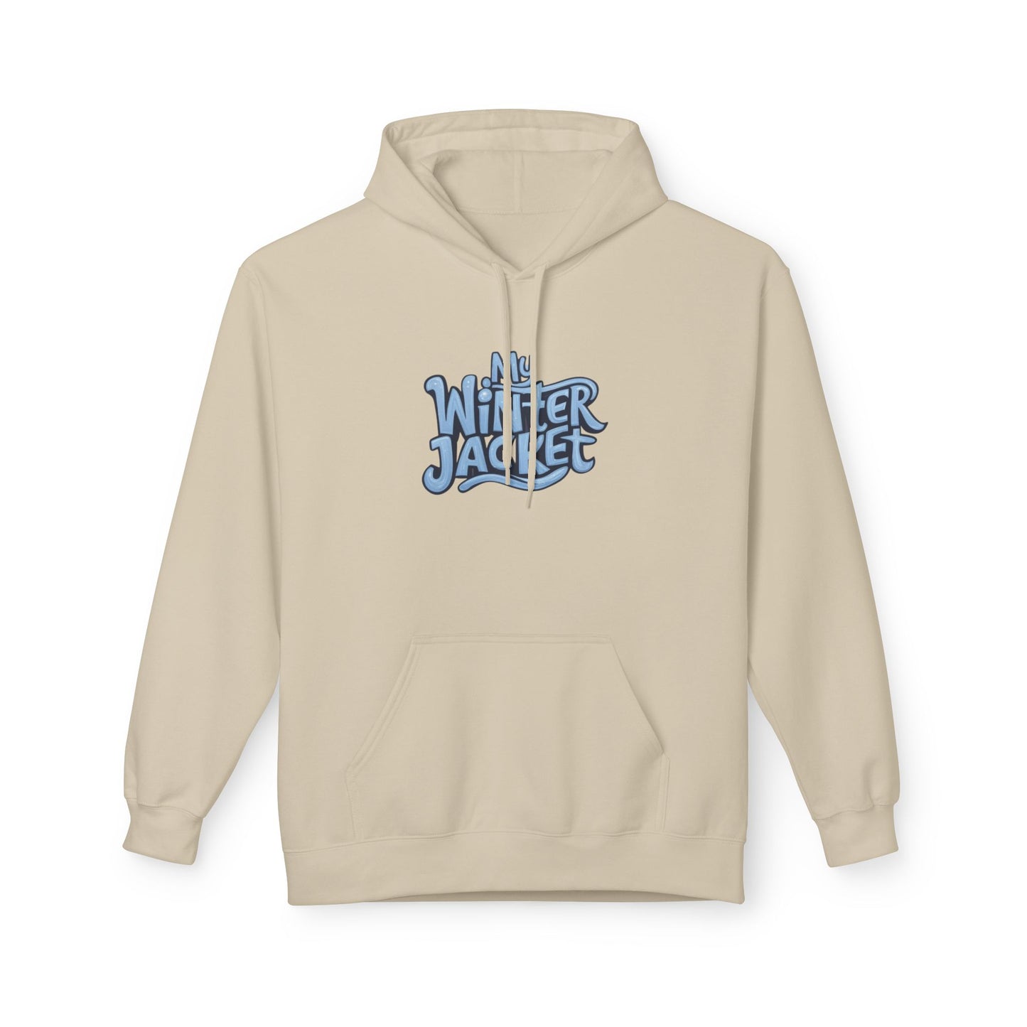 My Winter Jacket, Unisex Midweight Softstyle Fleece Hoodie - Psychonaut Swag