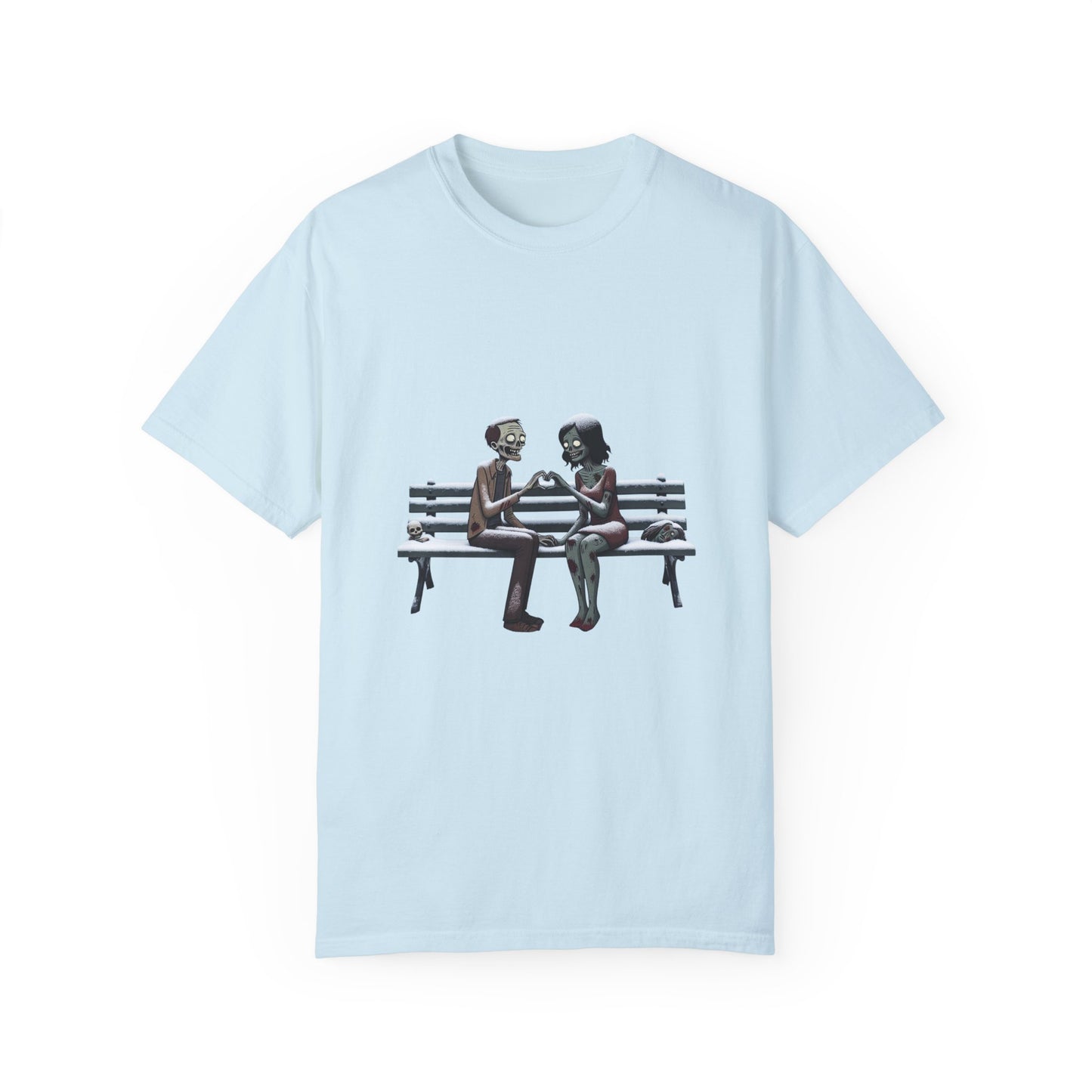 Park bench, Unisex Garment-Dyed T-shirt