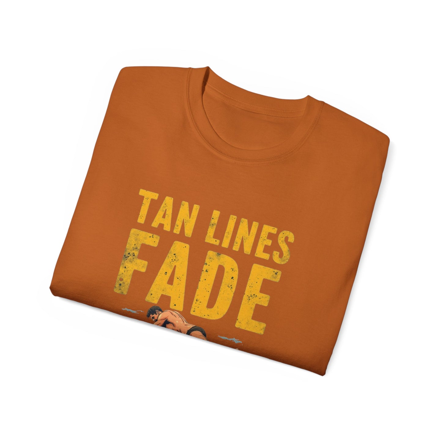 Surfer Tan Lines Tee, Unisex Cotton Shirt, Vacation Apparel, Beach Day Outfit, Casual Summer Clothing - Psychonaut Swag