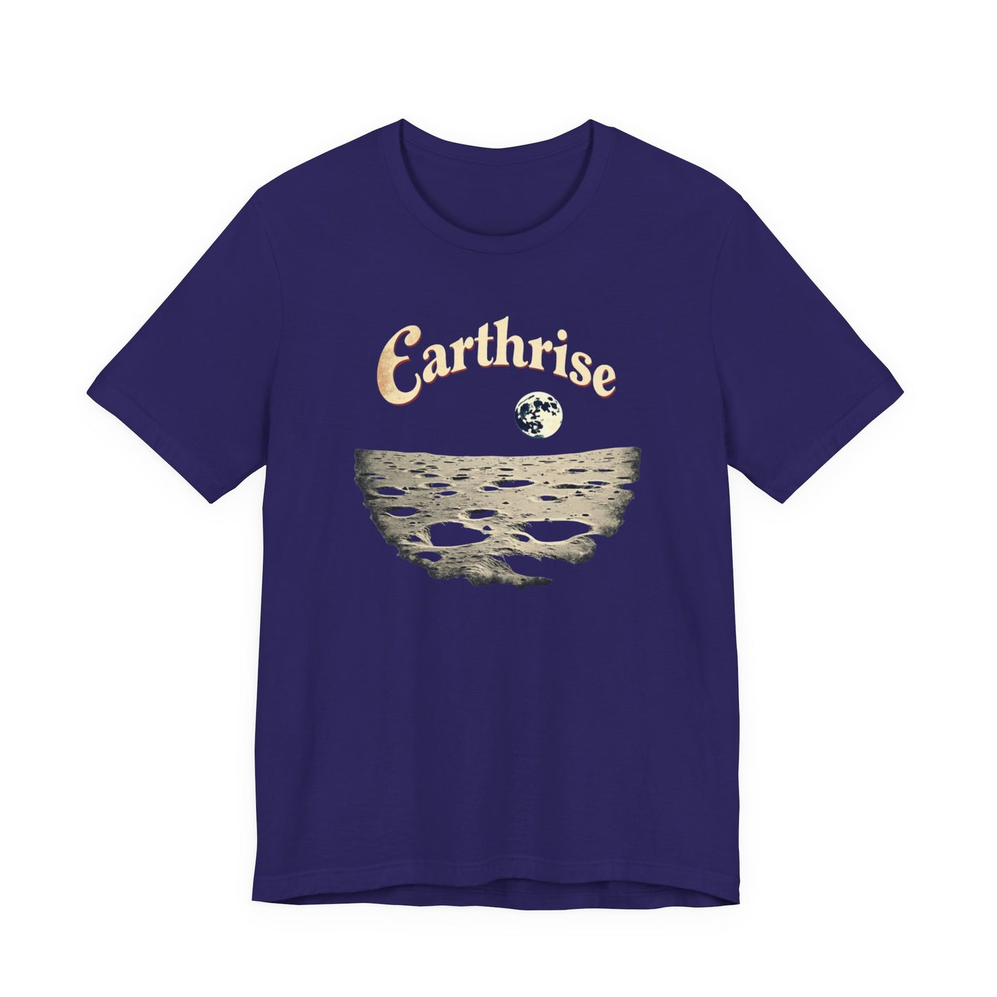 Earthrise Unisex Tee | Vintage Style Graphic Shirt, Eco-Friendly Apparel, Gift for Nature Lovers, Casual Wear, Astronomy Gift