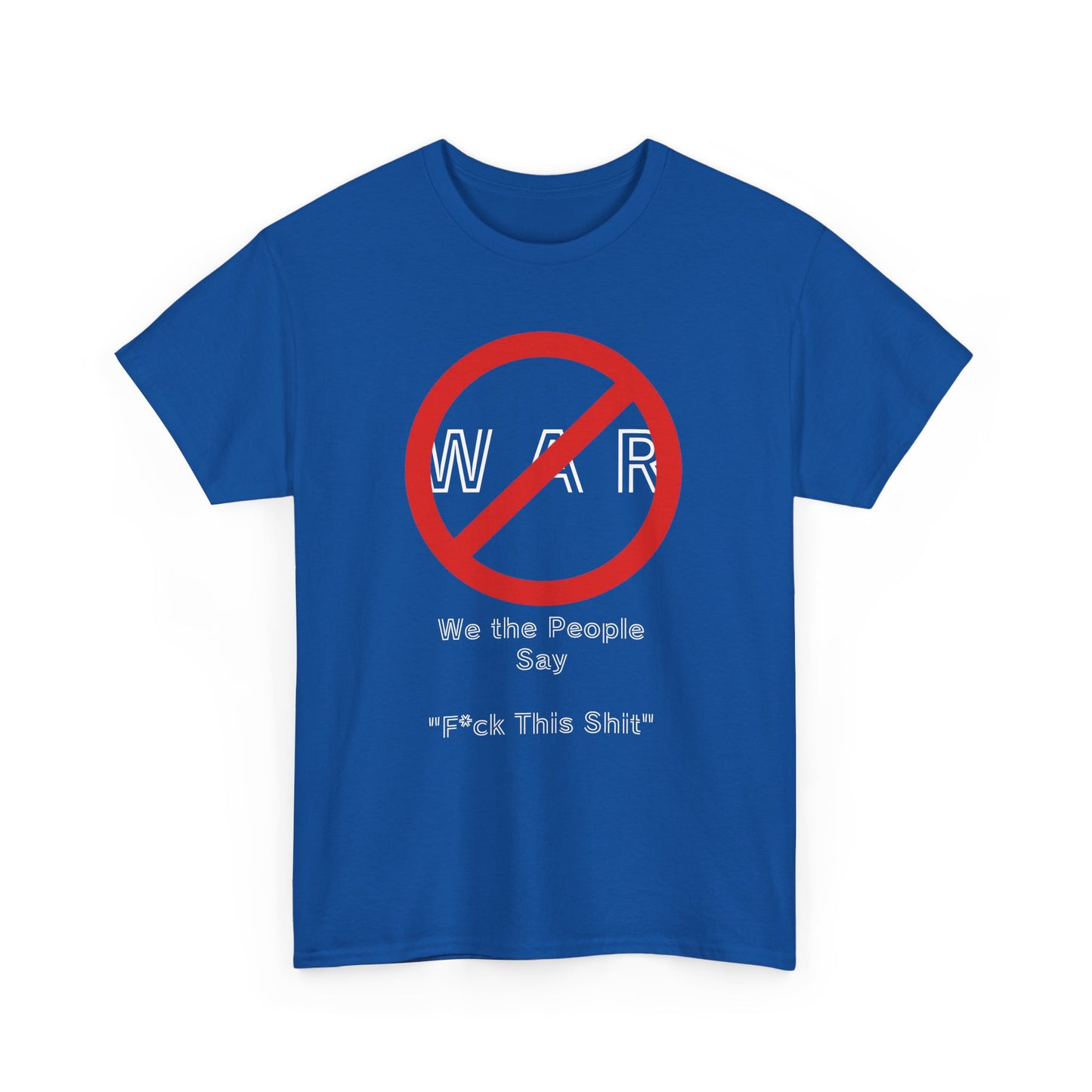 No War, Unisex Heavy Cotton Tee - Psychonaut Swag