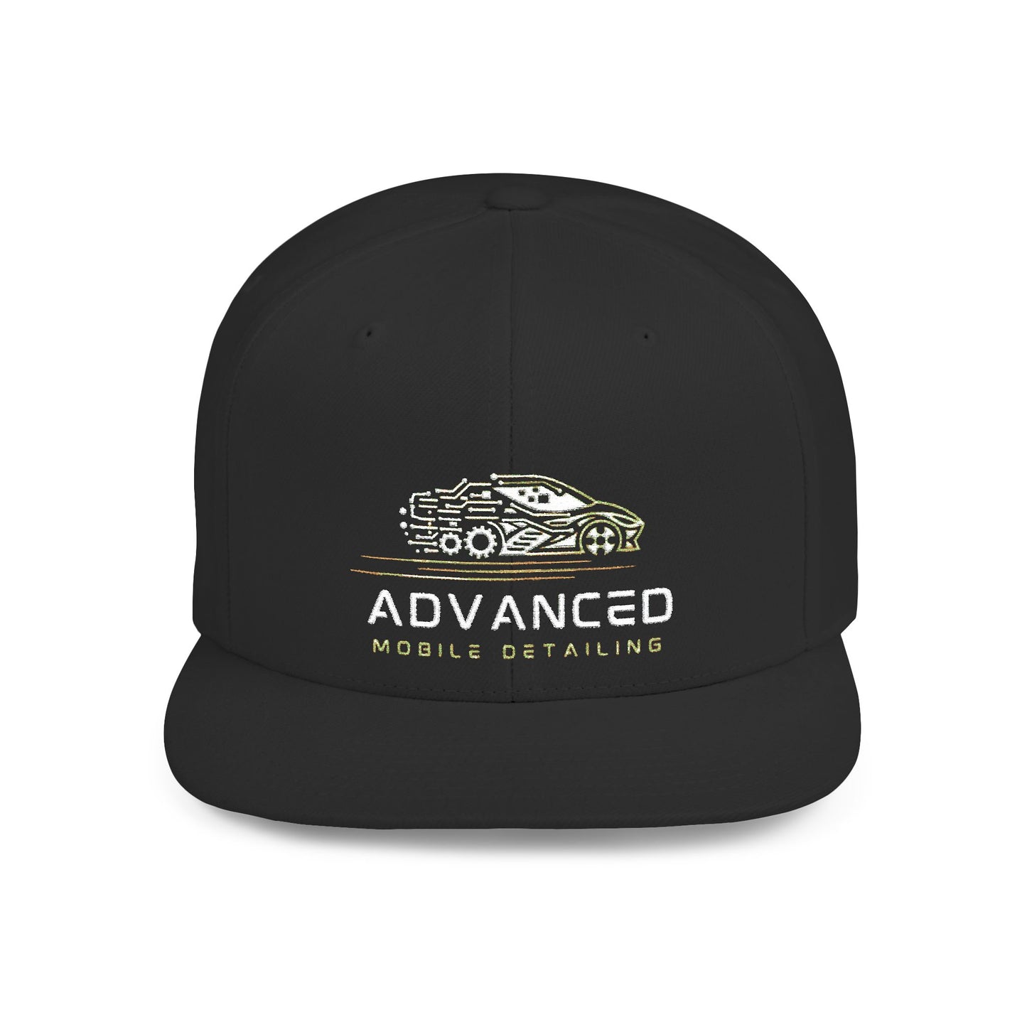 Mobile Detailing, Stylish Flat Bill Snapback Hat - Perfect for Summer Outings, Sports Events, Festivals, Stylish Gift, Trendy Fashion Accessory