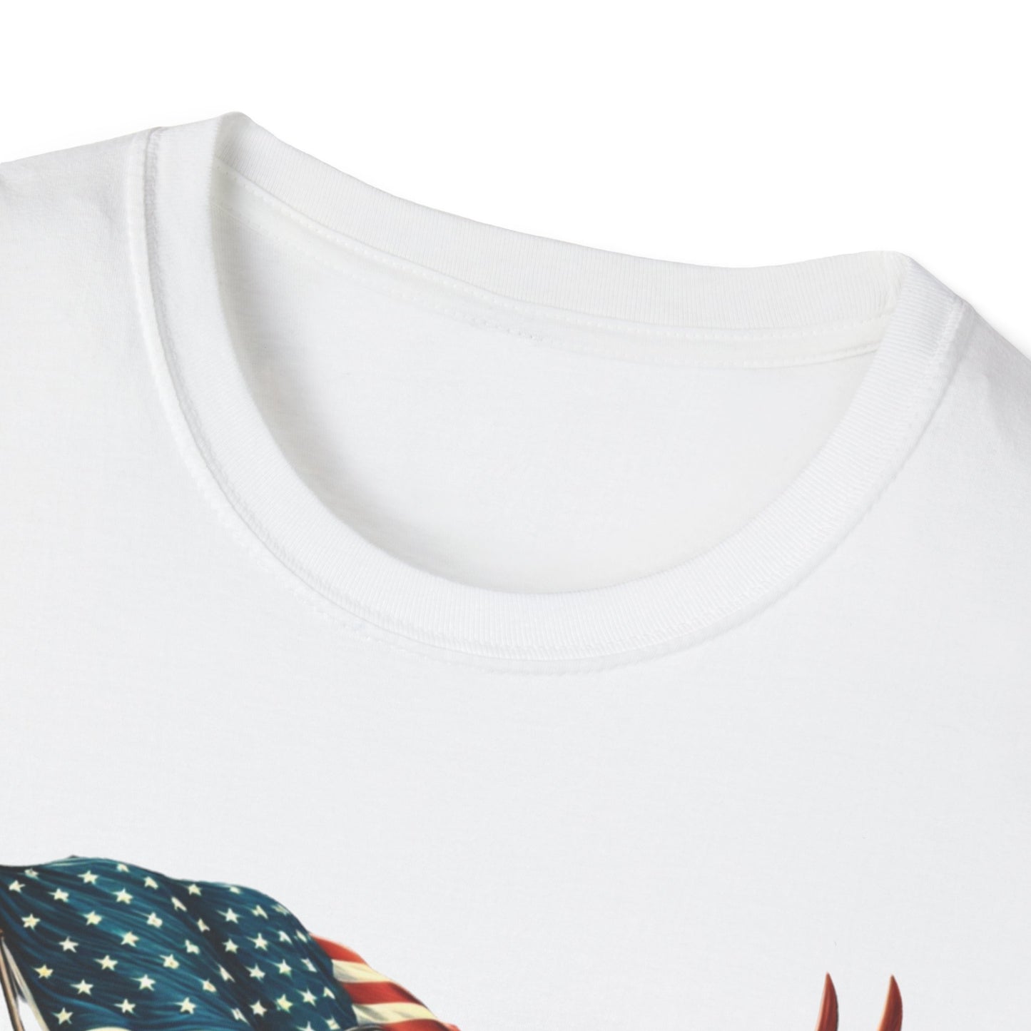 Patriot Riding Eagle, Graphic Tee - Unisex T-Shirt, Eagle Design, 4th of July Shirt, Independence Day Apparel, Festival Wear, Gift for Patriots - Psychonaut Swag