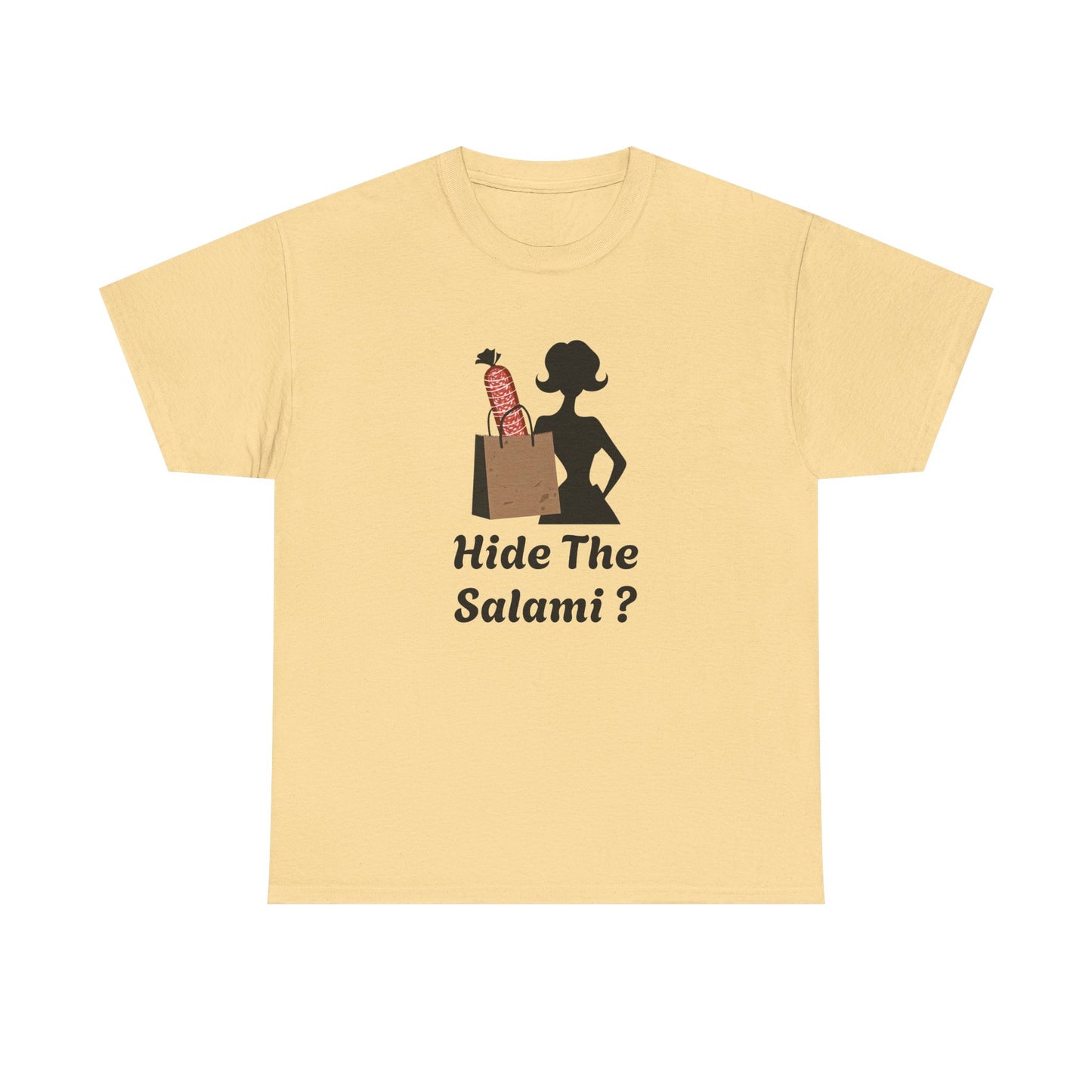 Hide the Salami Tee, Unisex Heavy Cotton Tee - Psychonaut Swag