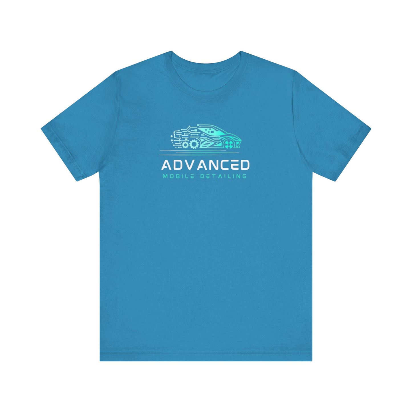 Advanced Mobile Detailing, Super soft style, Unisex Tee, Car Enthusiast Shirt, Automotive Gift, Stylish Car Wash Tee, Perfect for Mechanics, Birthday or Holiday Gift