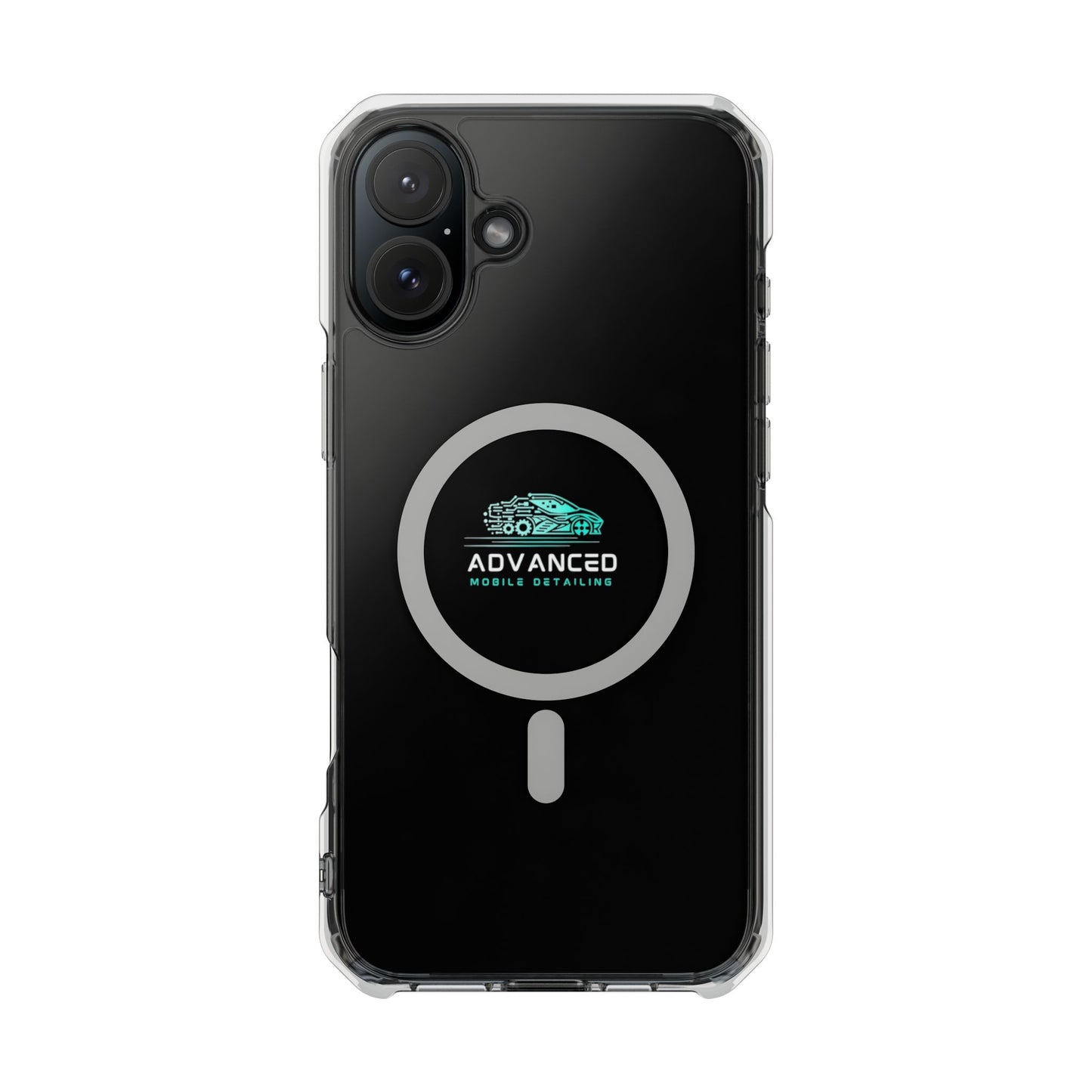 Advanced Mobile Detailing, Phone Case for Car Enthusiasts, Clear Protective Shell, Advanced Mobile Detailing, Customizable Gift, Stylish Phone Accessory