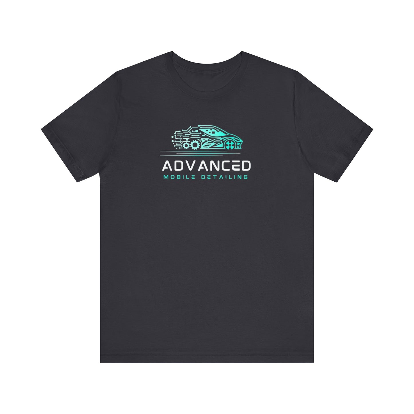 Advanced Mobile Detailing, Super soft style, Unisex Tee, Car Enthusiast Shirt, Automotive Gift, Stylish Car Wash Tee, Perfect for Mechanics, Birthday or Holiday Gift
