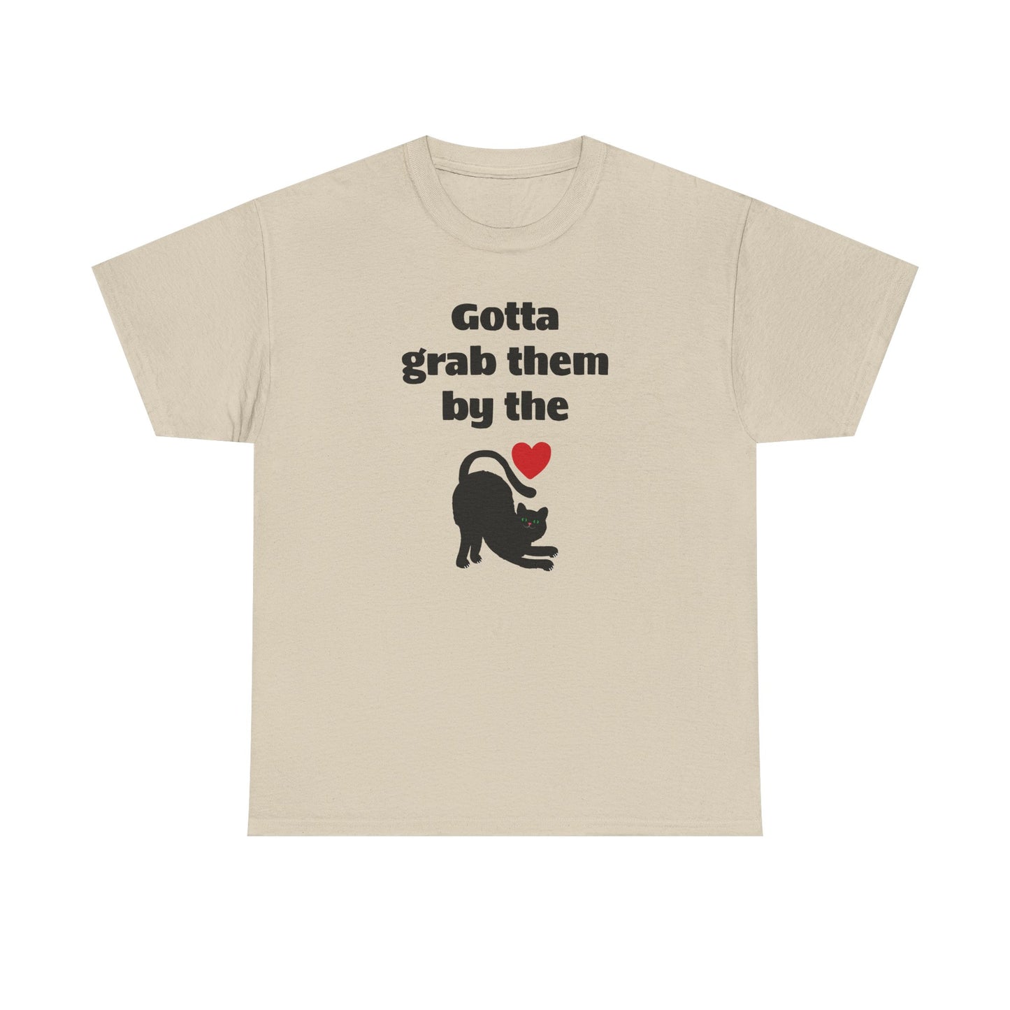 Grab the Cat, Unisex Heavy Cotton Tee - Psychonaut Swag