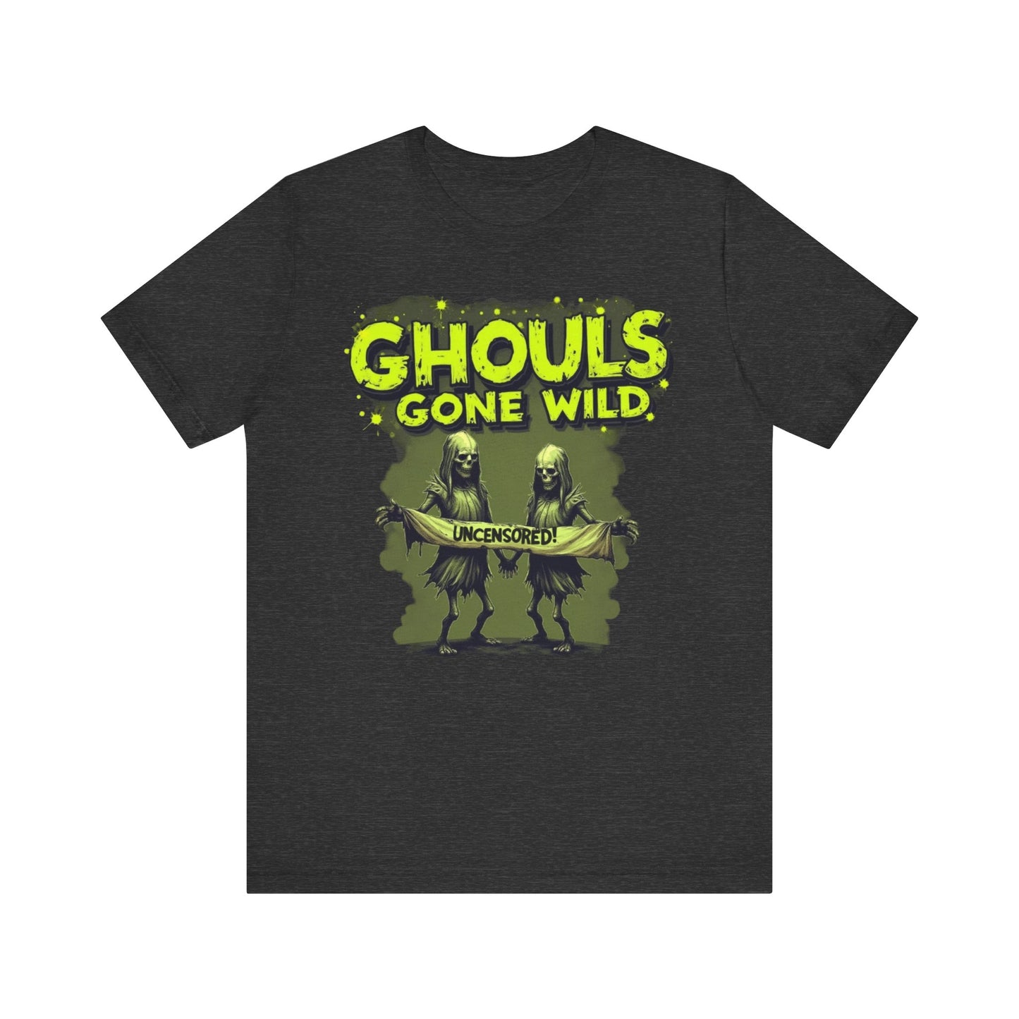 Ghouls Gone Wild Tee, Funny Halloween T-Shirt, Unisex Graphic Tee, Spooky Party Shirt, Casual Wear for Halloween