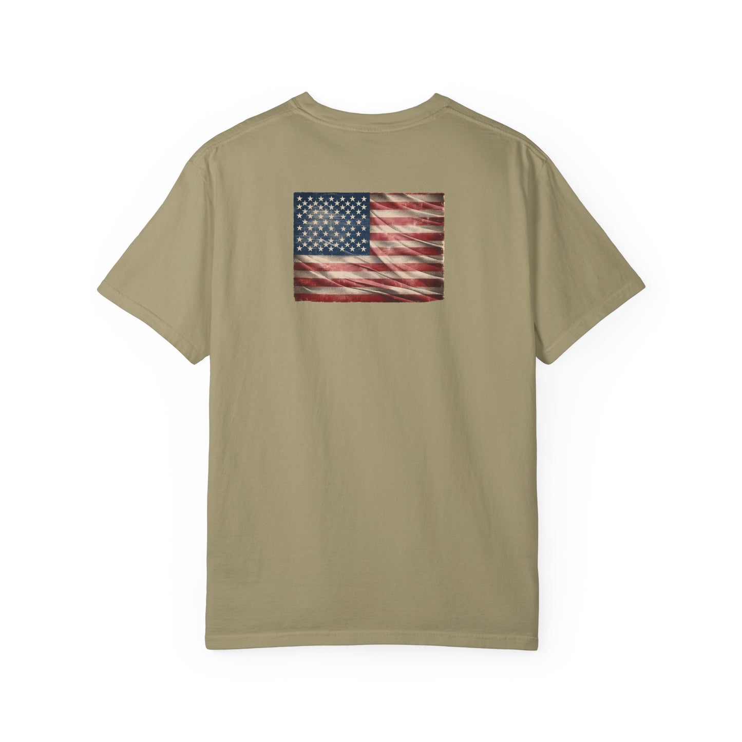 We the People/flag, Unisex Garment-Dyed T-shirt - Psychonaut Swag