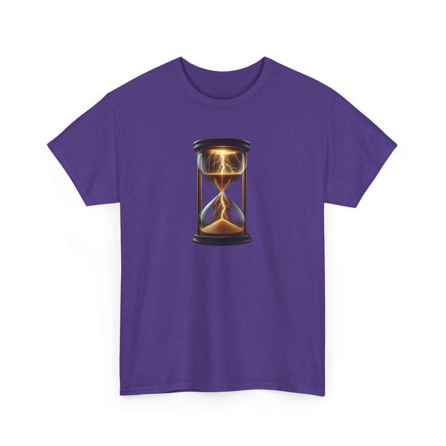 Static Time, Unisex Heavy Cotton Tee - Psychonaut Swag