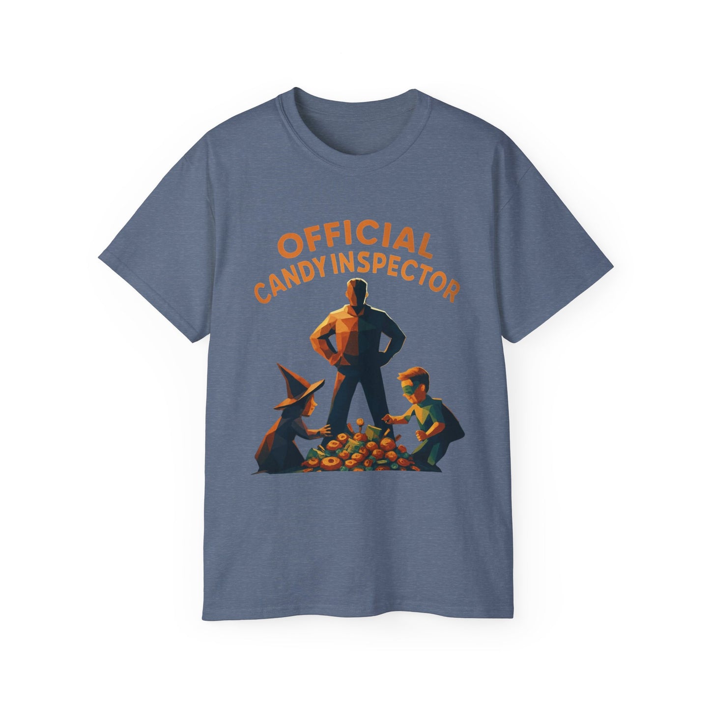 Official Candy Inspector Unisex Ultra Cotton Tee, Funny Gift, Halloween Tee, Party Shirt, Retro Style T-Shirt