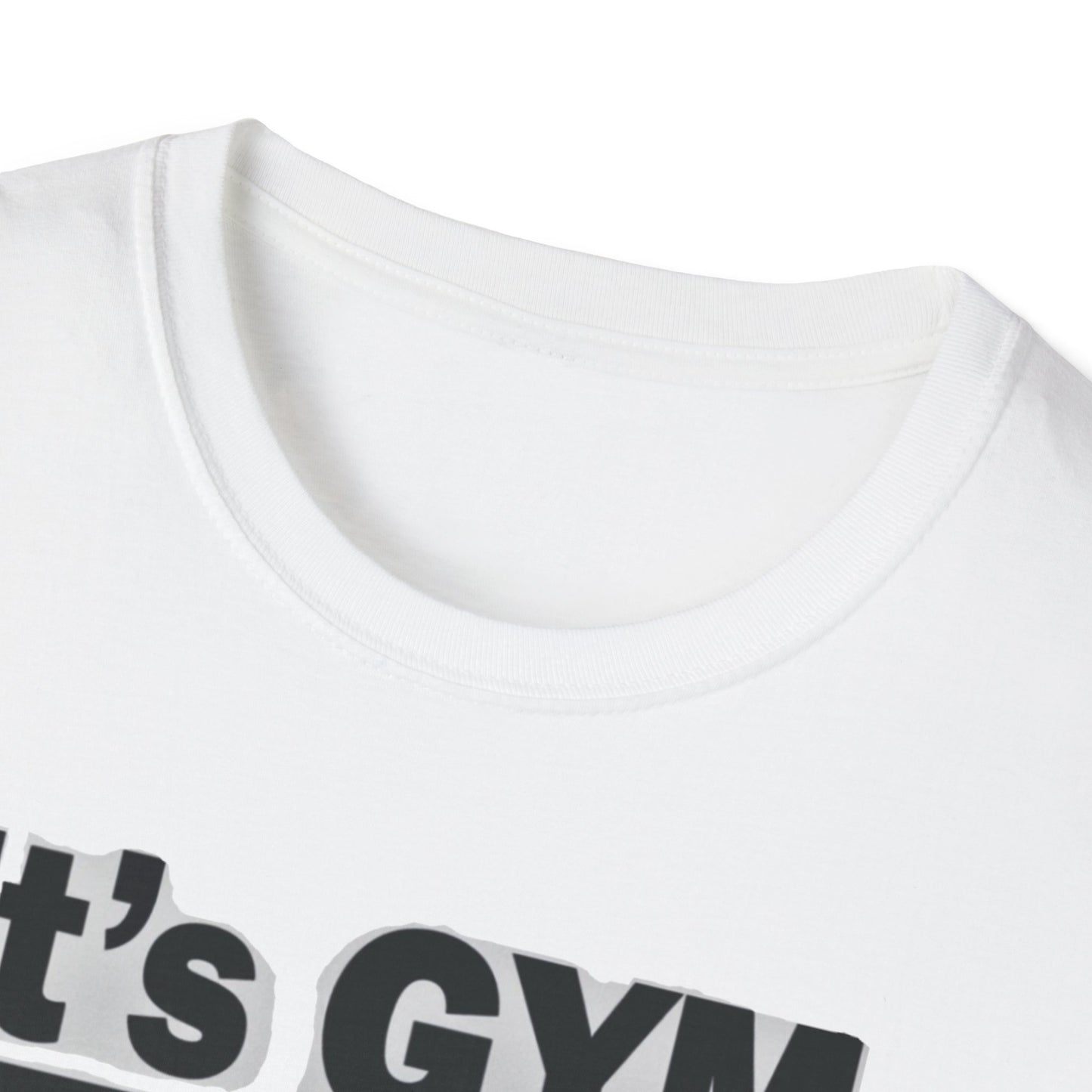 It's Gym Time T-Shirt, Motivational Workout Shirt, Fitness Apparel, Gift for Gym Lovers, Casual Sport Tee - Psychonaut Swag