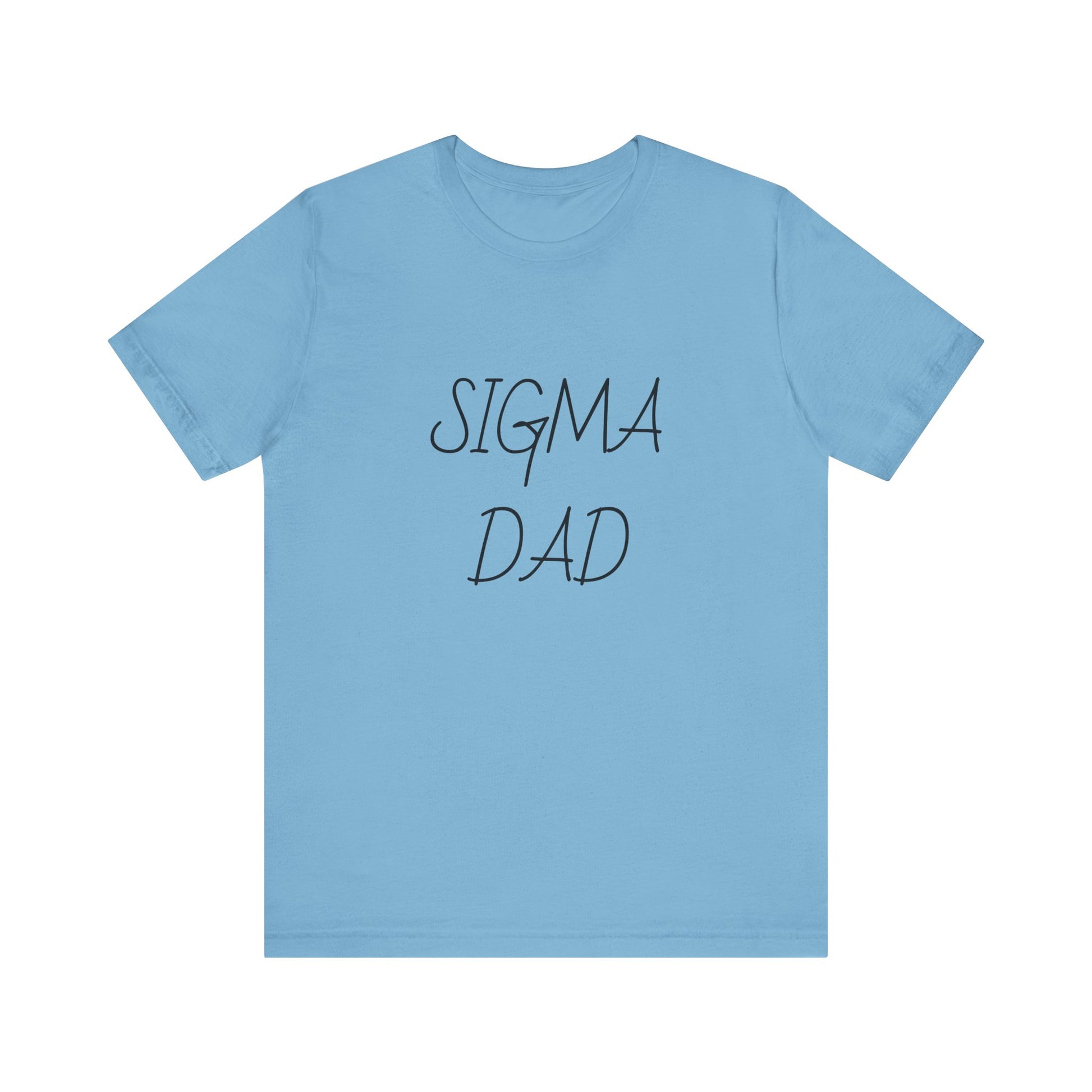 Sigma Dad, Unisex Jersey Short Sleeve Tee - Psychonaut Swag