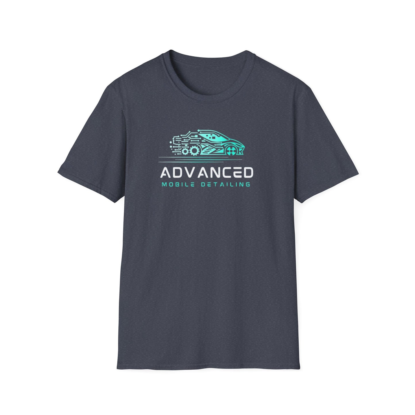 Advanced Mobile, classic tee, Unisex Softstyle T-Shirt - Perfect for Auto Lovers, Gifts, Mobile Detailing, Casual Wear, and Car Shows