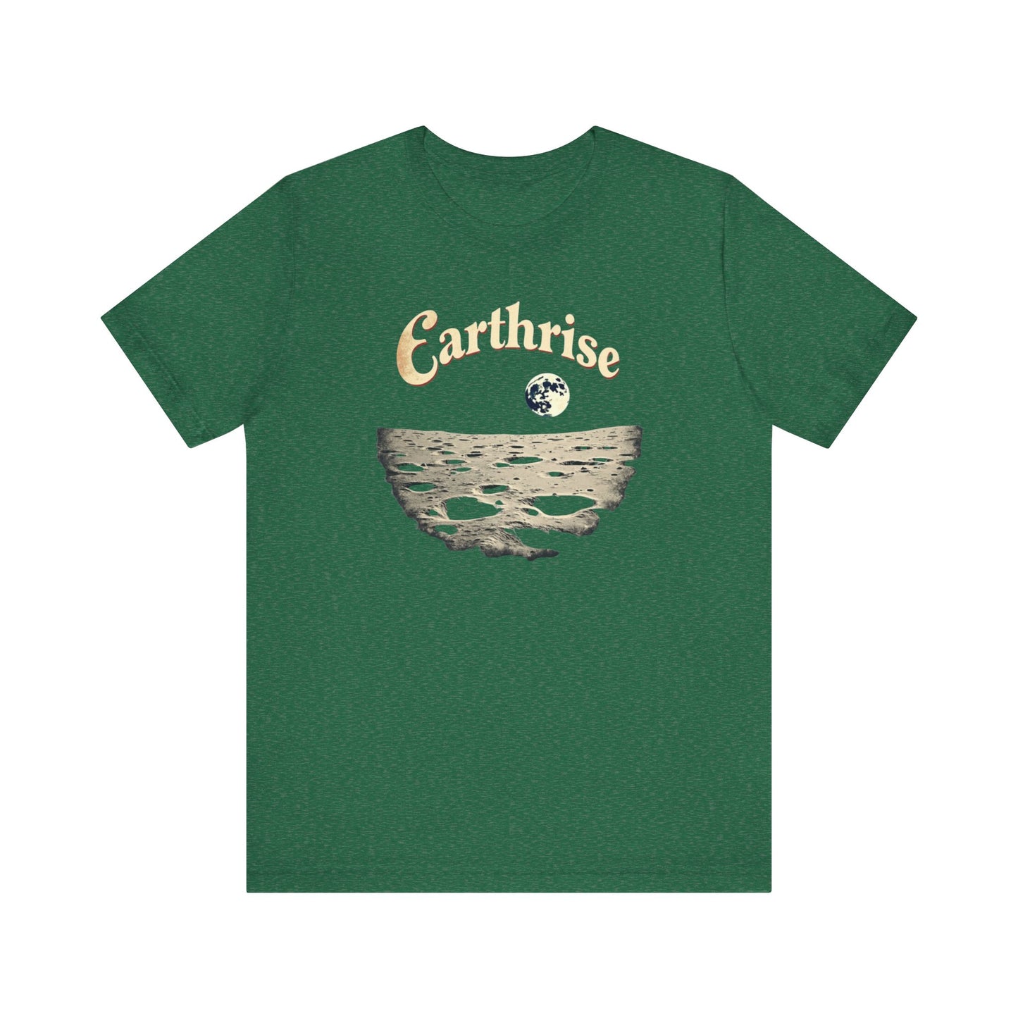 Earthrise Unisex Tee | Vintage Style Graphic Shirt, Eco-Friendly Apparel, Gift for Nature Lovers, Casual Wear, Astronomy Gift