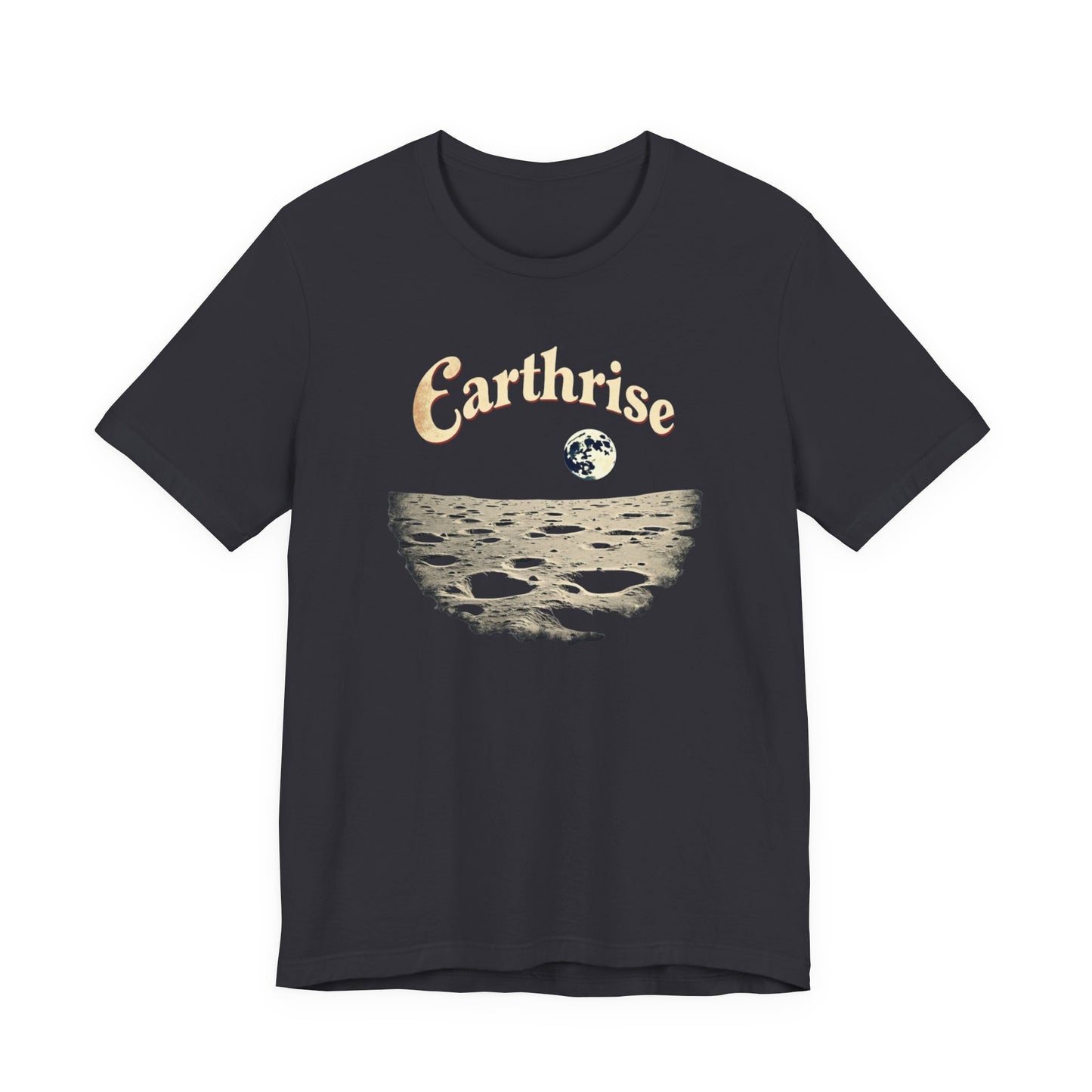 Earthrise Unisex Tee | Vintage Style Graphic Shirt, Eco-Friendly Apparel, Gift for Nature Lovers, Casual Wear, Astronomy Gift
