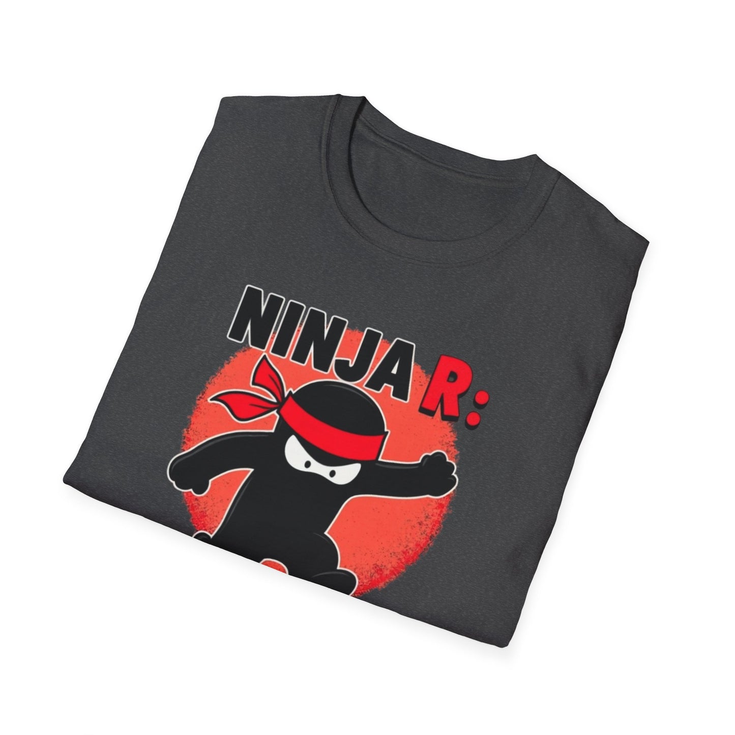 Ninja R, Unisex Softstyle T-Shirt - Psychonaut Swag
