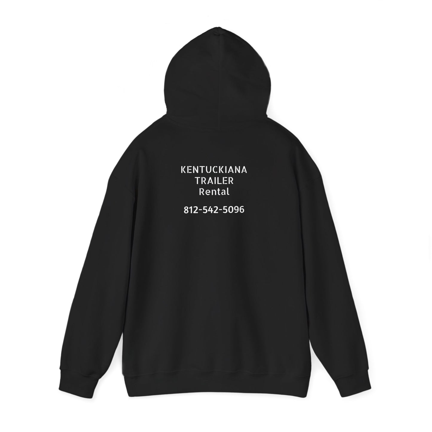 Kentuckiana Small biz swag, Trailer Rental Hoodie for Road Trips, Gifts for Adventure Lovers, Unique Hoodie for Renters, Travel Gear, Funny Sweatshirt