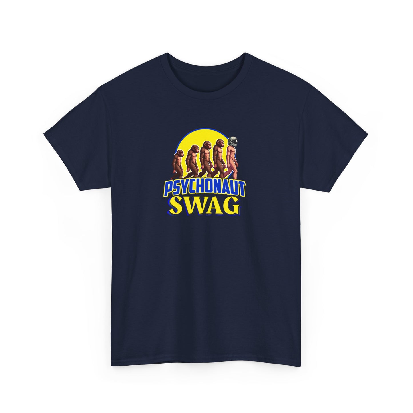 Psychonaut swag small biz, Heavy Cotton Tee, Cool Graphic T-Shirt, Streetwear Top, Gift for Psychonauts, Fun Casual Wear