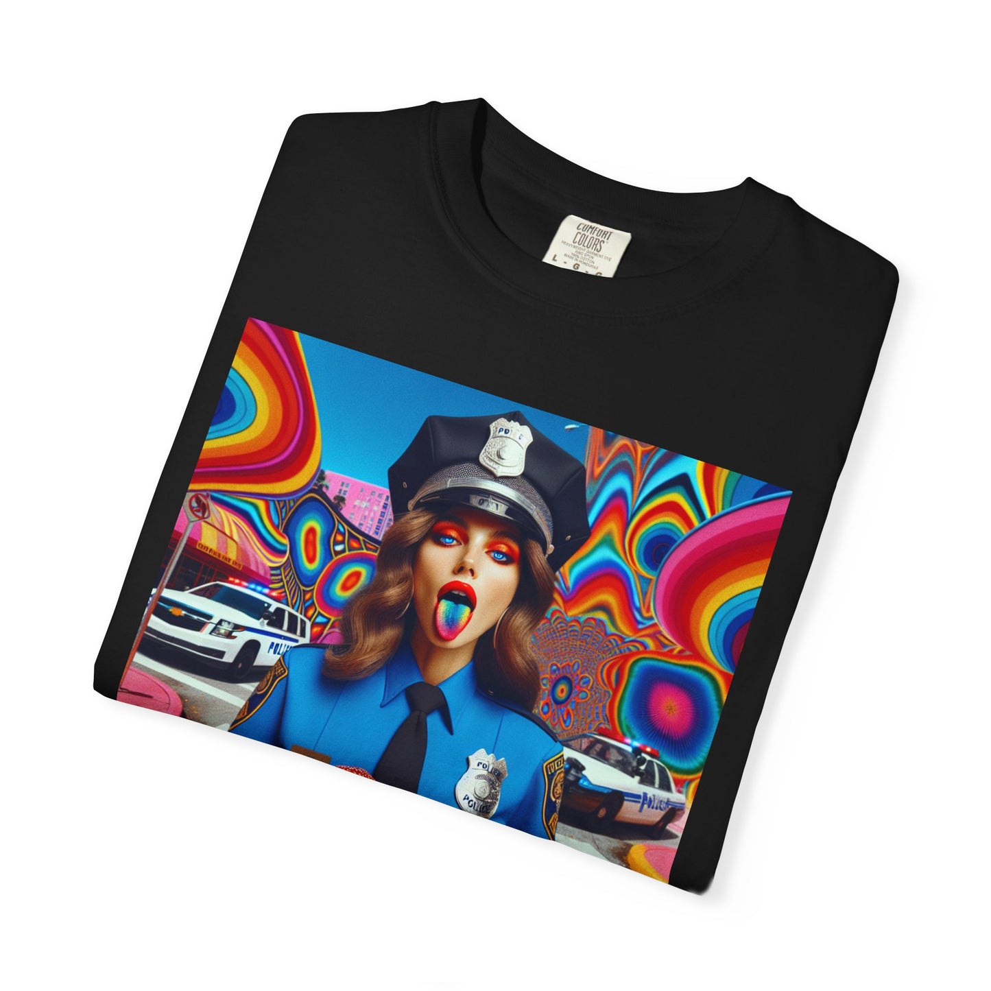 Holding, Unisex Garment-Dyed T-shirt - Psychonaut Swag