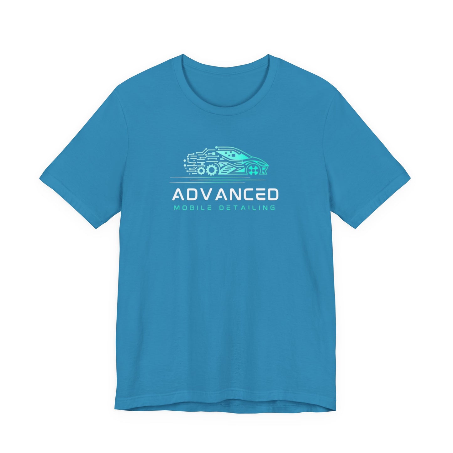 Advanced Mobile Detailing, Super soft style, Unisex Tee, Car Enthusiast Shirt, Automotive Gift, Stylish Car Wash Tee, Perfect for Mechanics, Birthday or Holiday Gift