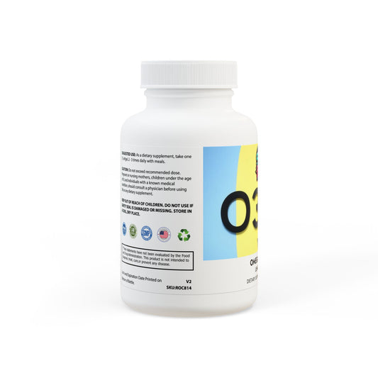 Sup Bro O-3 Oil, Omega 3 Fish Oil, Sup Bro Supplement (60 Softgels)