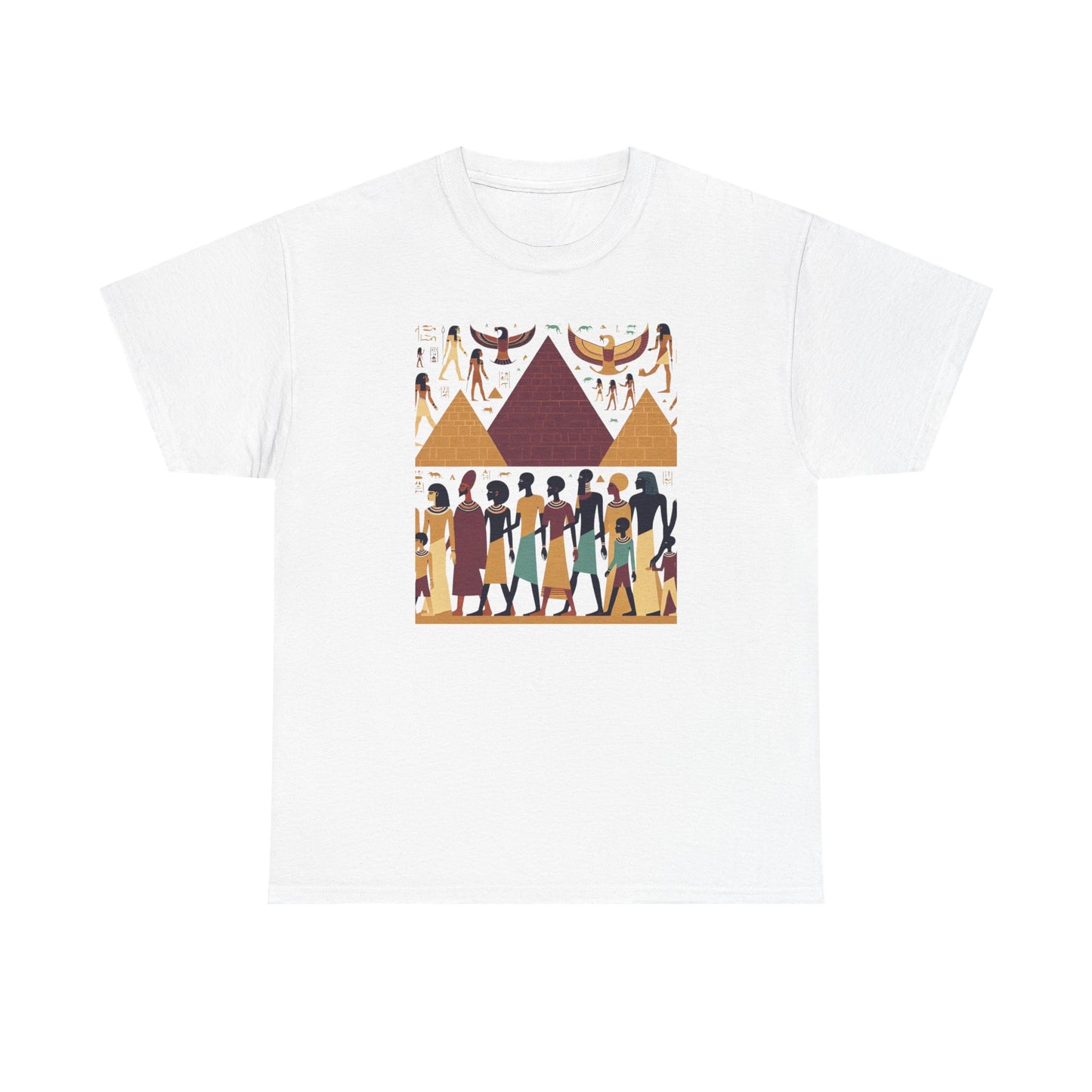 Hieroglyphic Recall, Unisex Heavy Cotton Tee - Psychonaut Swag