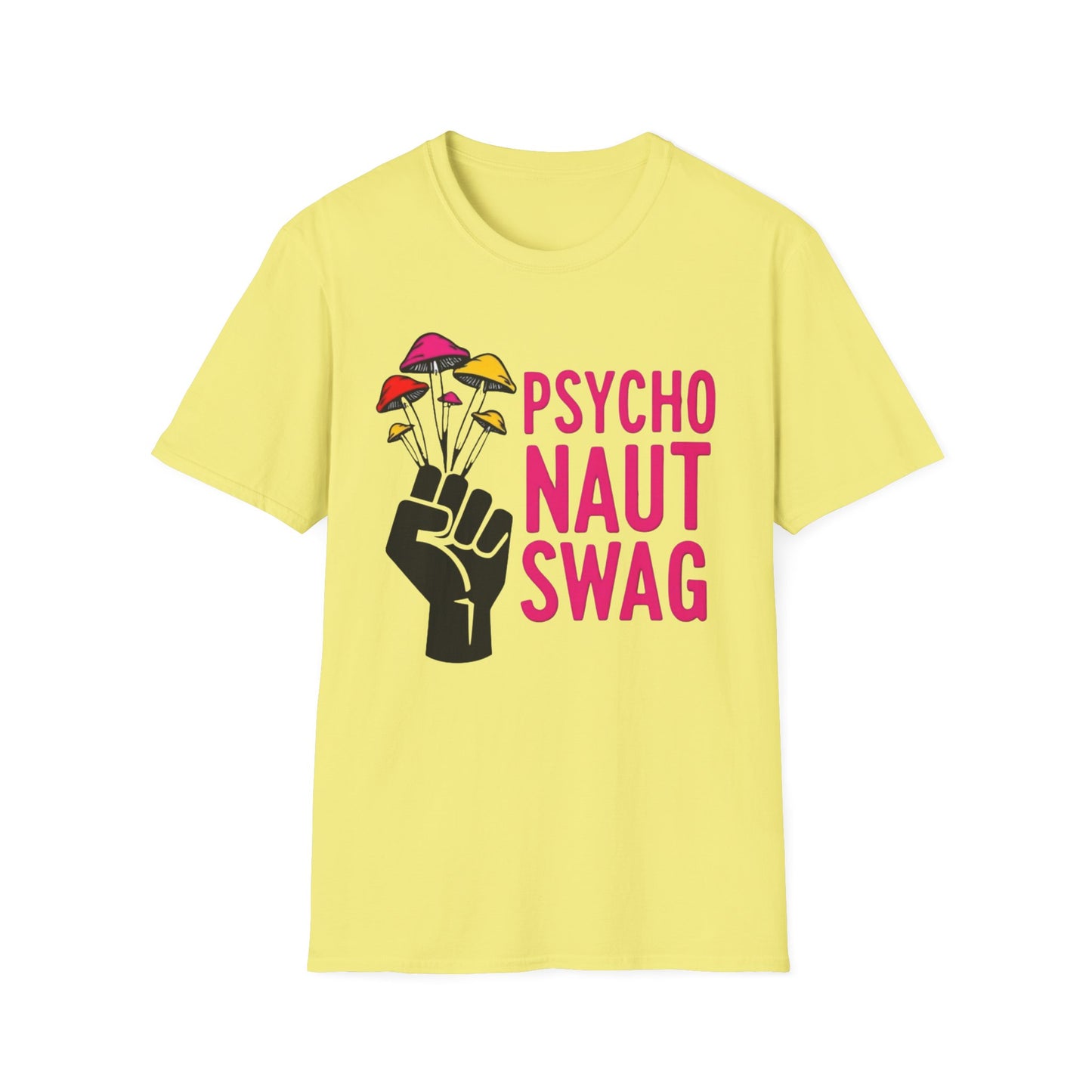 Psychonaut Swag Handful, T-Shirt, Unisex Graphic Tee, Gift for Psychedelic Lovers, Trendy Softstyle Shirt, Creative Fashion Statement, Cool Casual Wear - Psychonaut Swag
