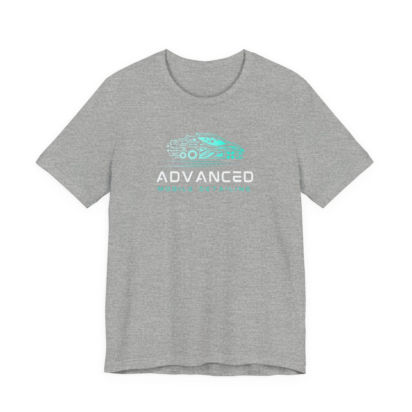 Advanced Mobile Detailing, Super soft style, Unisex Tee, Car Enthusiast Shirt, Automotive Gift, Stylish Car Wash Tee, Perfect for Mechanics, Birthday or Holiday Gift