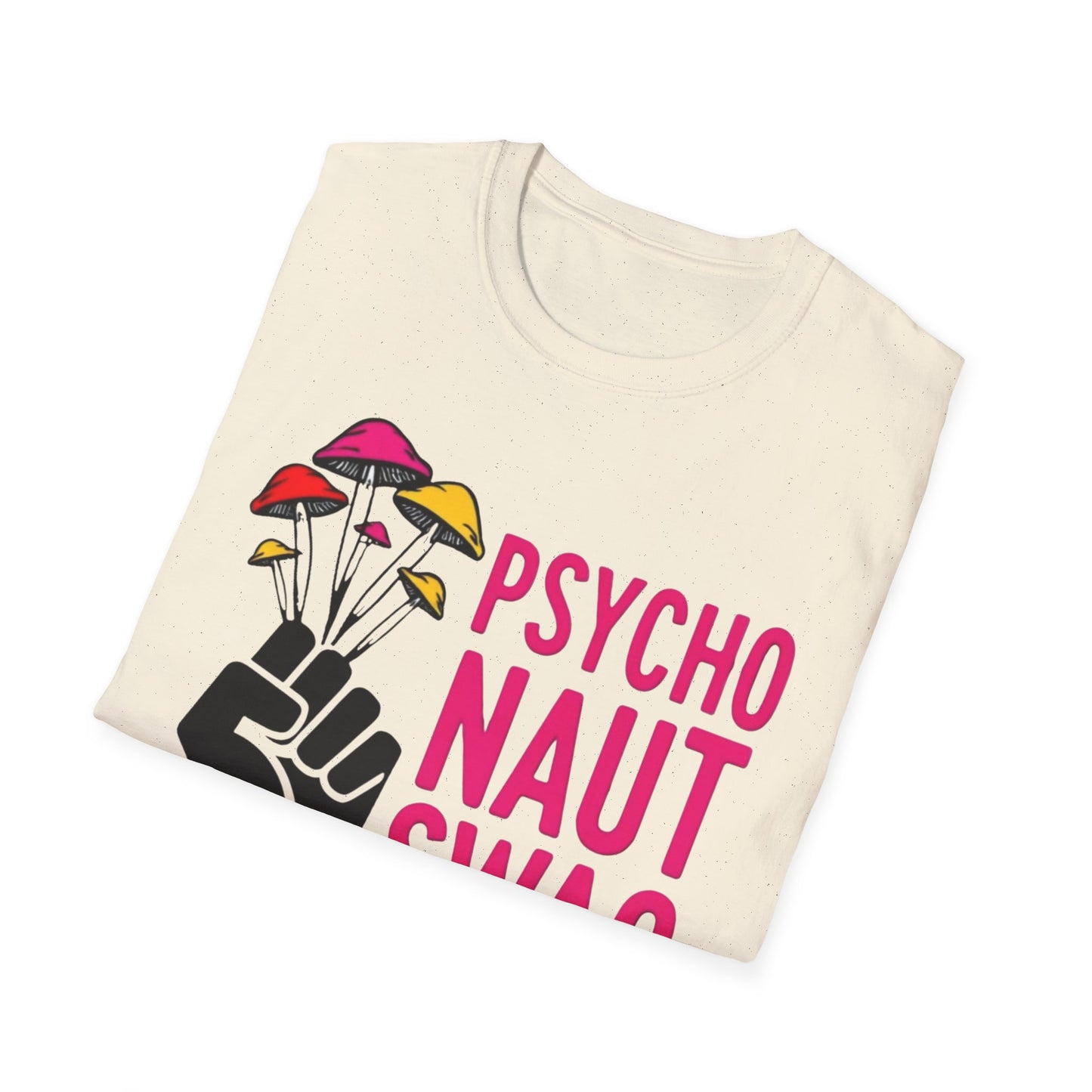 Psychonaut Swag Handful, T-Shirt, Unisex Graphic Tee, Gift for Psychedelic Lovers, Trendy Softstyle Shirt, Creative Fashion Statement, Cool Casual Wear - Psychonaut Swag