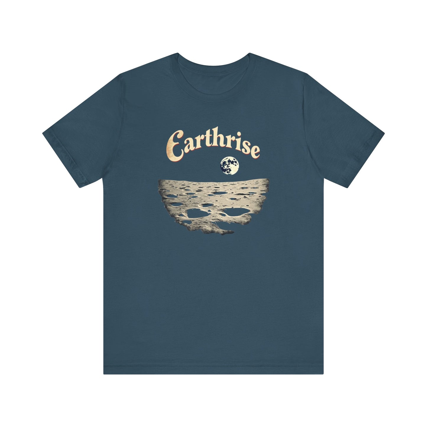 Earthrise Unisex Tee | Vintage Style Graphic Shirt, Eco-Friendly Apparel, Gift for Nature Lovers, Casual Wear, Astronomy Gift
