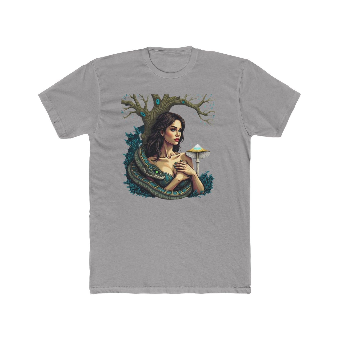 Forbidden Fruit, Enchanted Forest Graphic Tee | Nature Lover Shirt, Bohemian Apparel, Unique Gift, Casual Wear, Art Tee - Psychonaut Swag