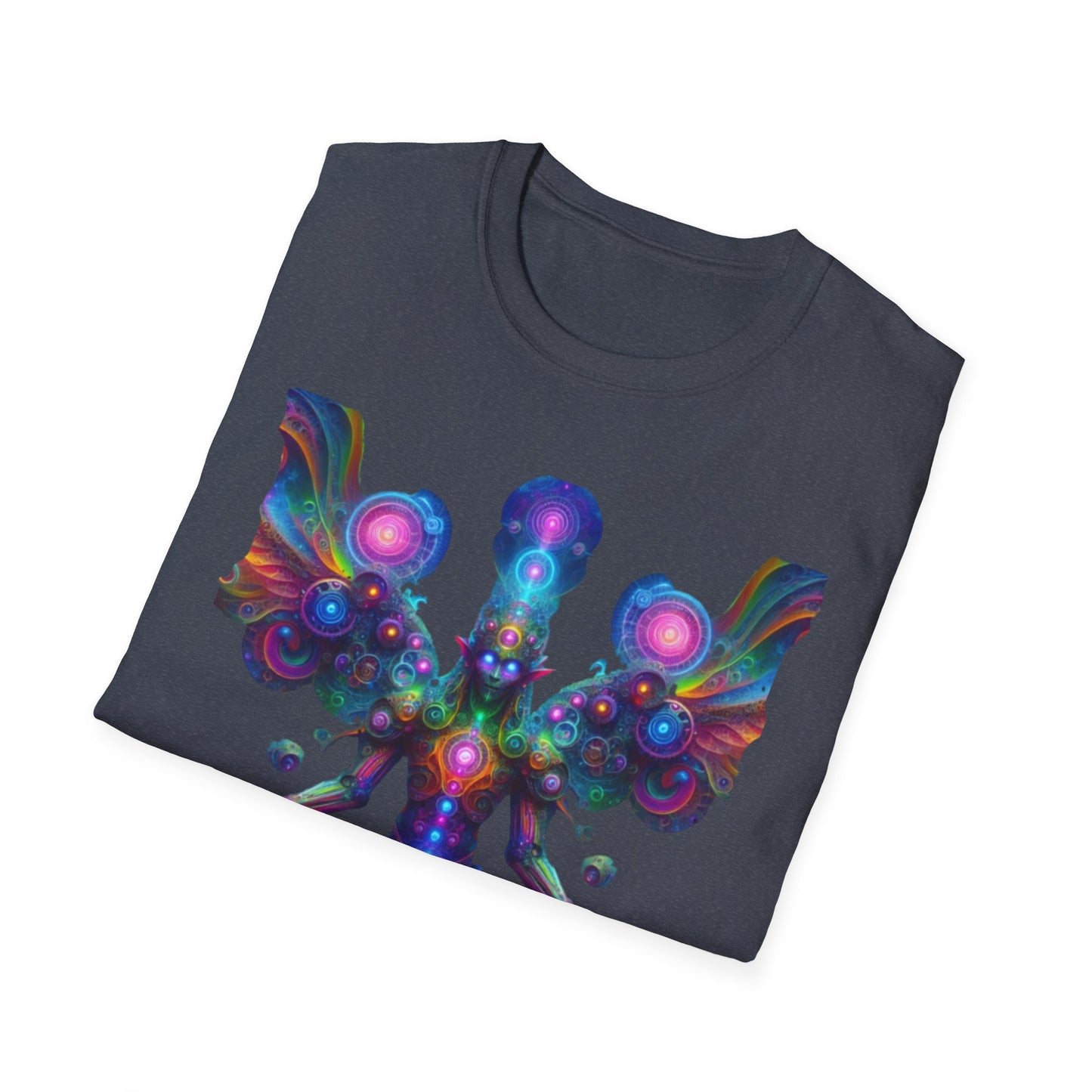 Mechanical Elf, Psychonaut Swag, Unisex Softstyle T-Shirt - Psychonaut Swag
