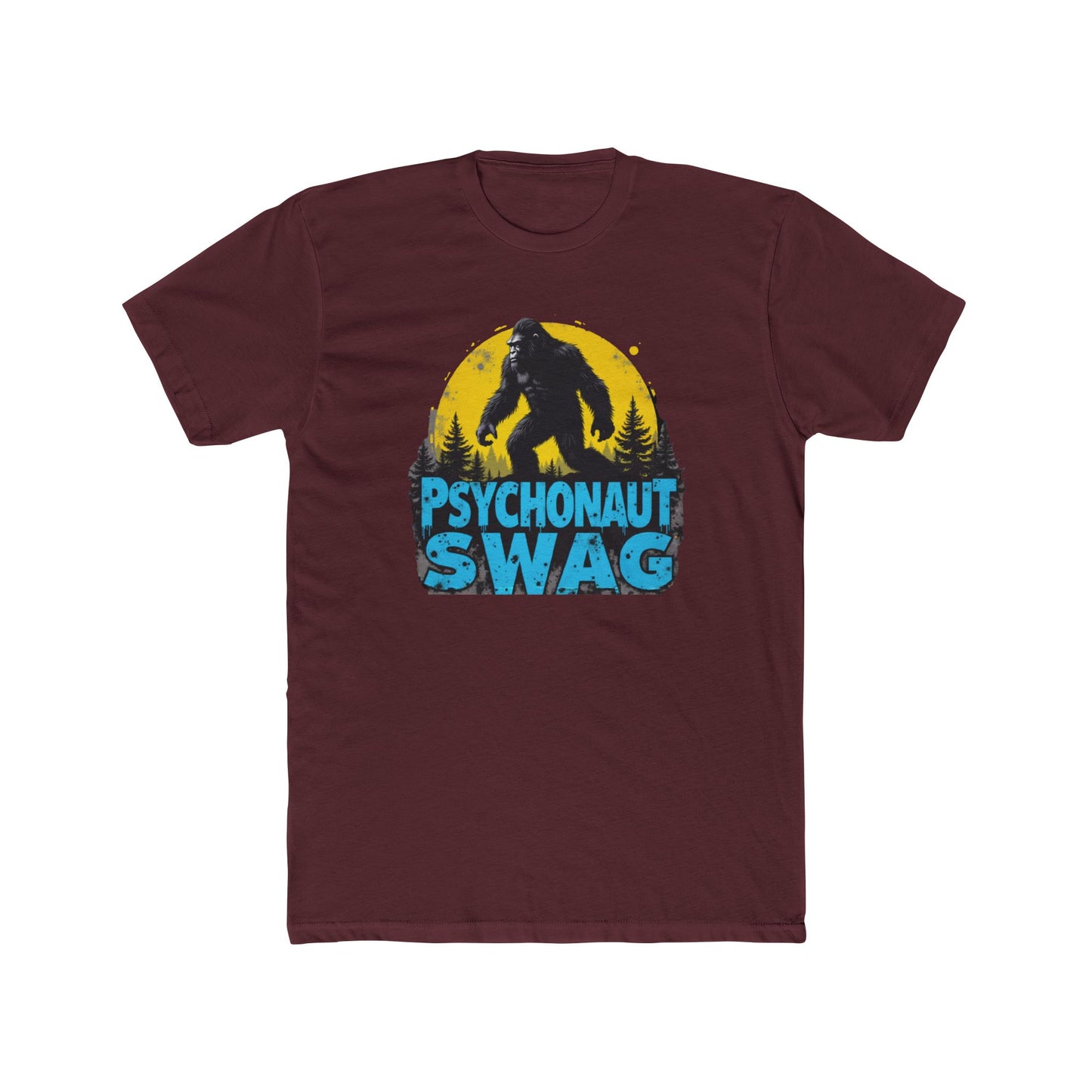 Sasquatch Stroll, Psychonaut Swag, Casual T-Shirt, Adventure Gear, Nature Lover's Gift, Cool Graphic Tee, Gift for Explorers